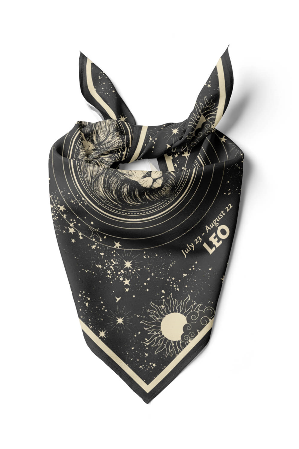 E80  Modabutik Aslan Burcu Bandana