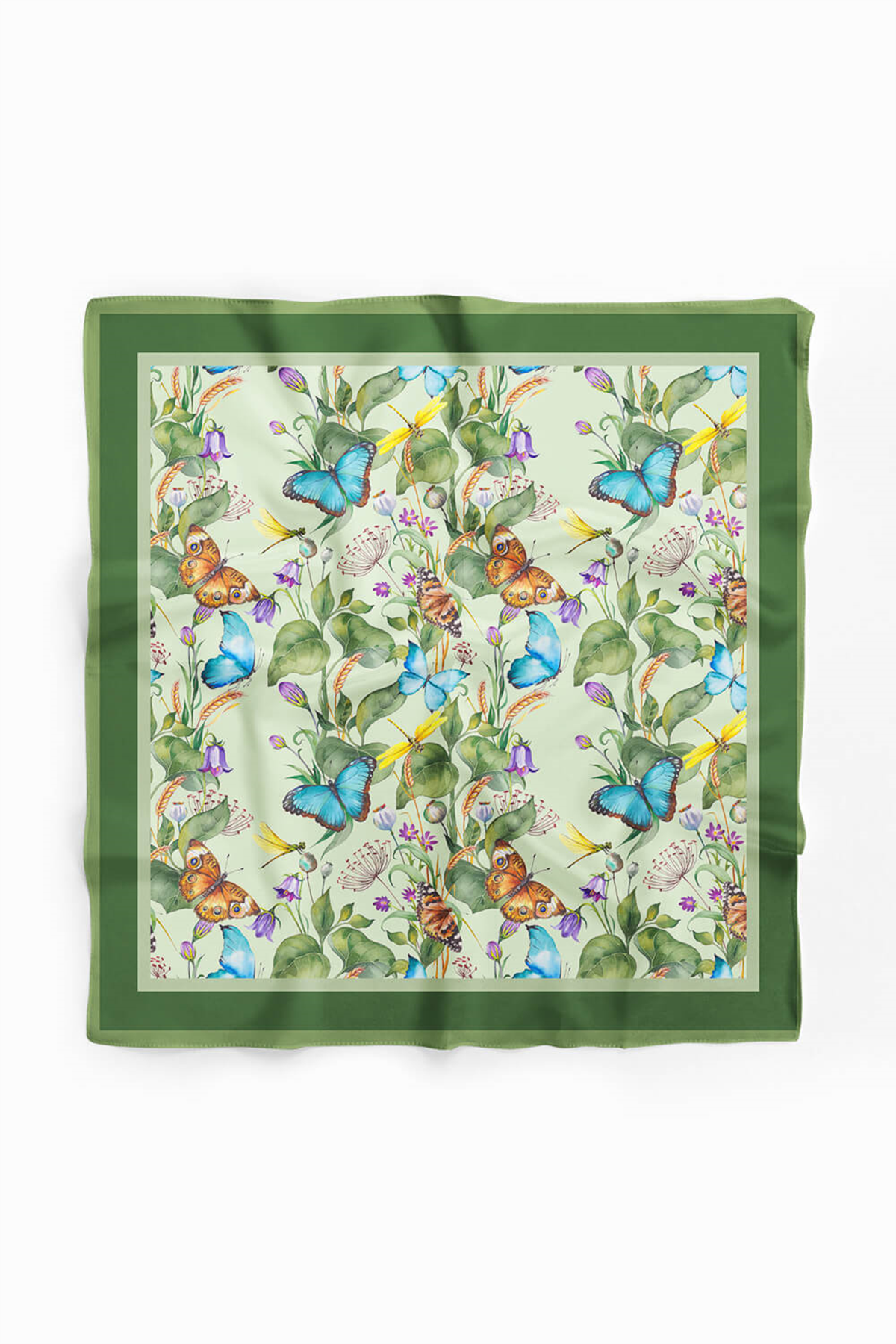 Modabutik Kelebek Desenli Bandana