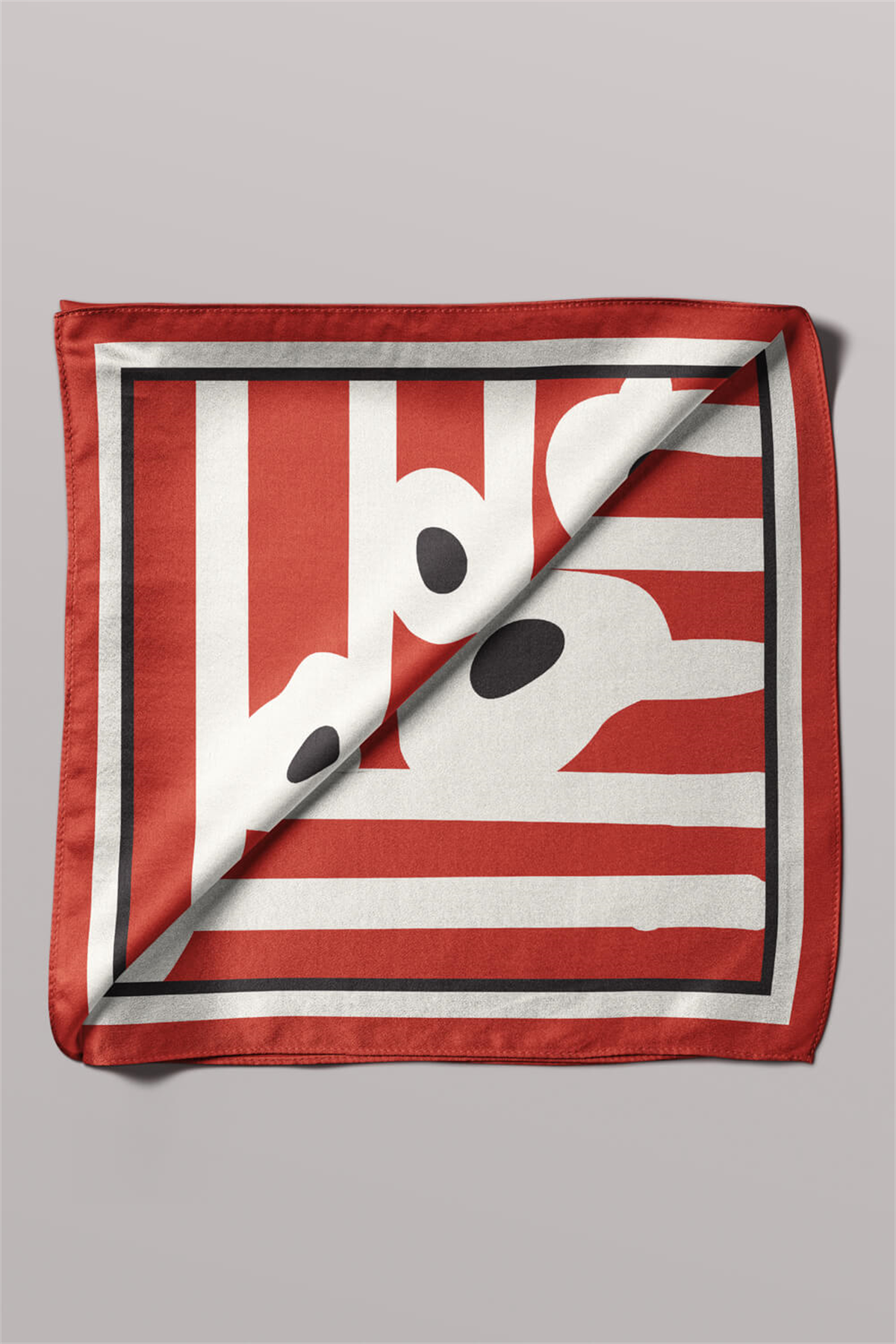 A108 Modabutik Geometrik Desenli Bandana