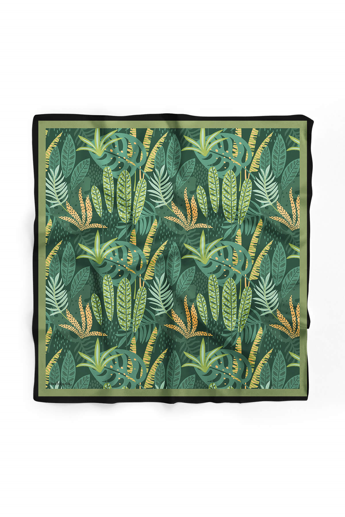 A64 Modabutik Tropik Desenli Bandana