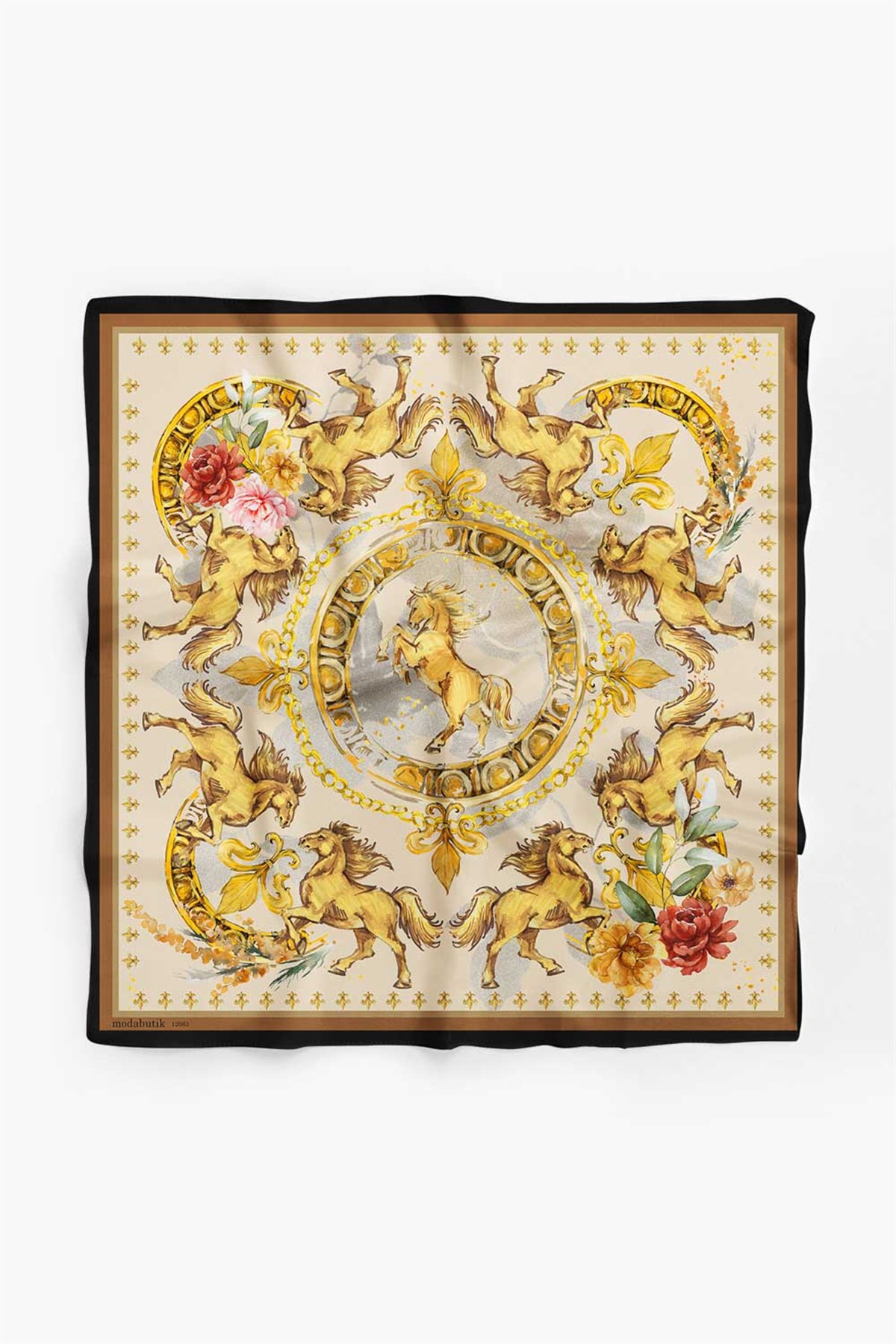Violla BAROK TASARIMLI BANDANA DG12083