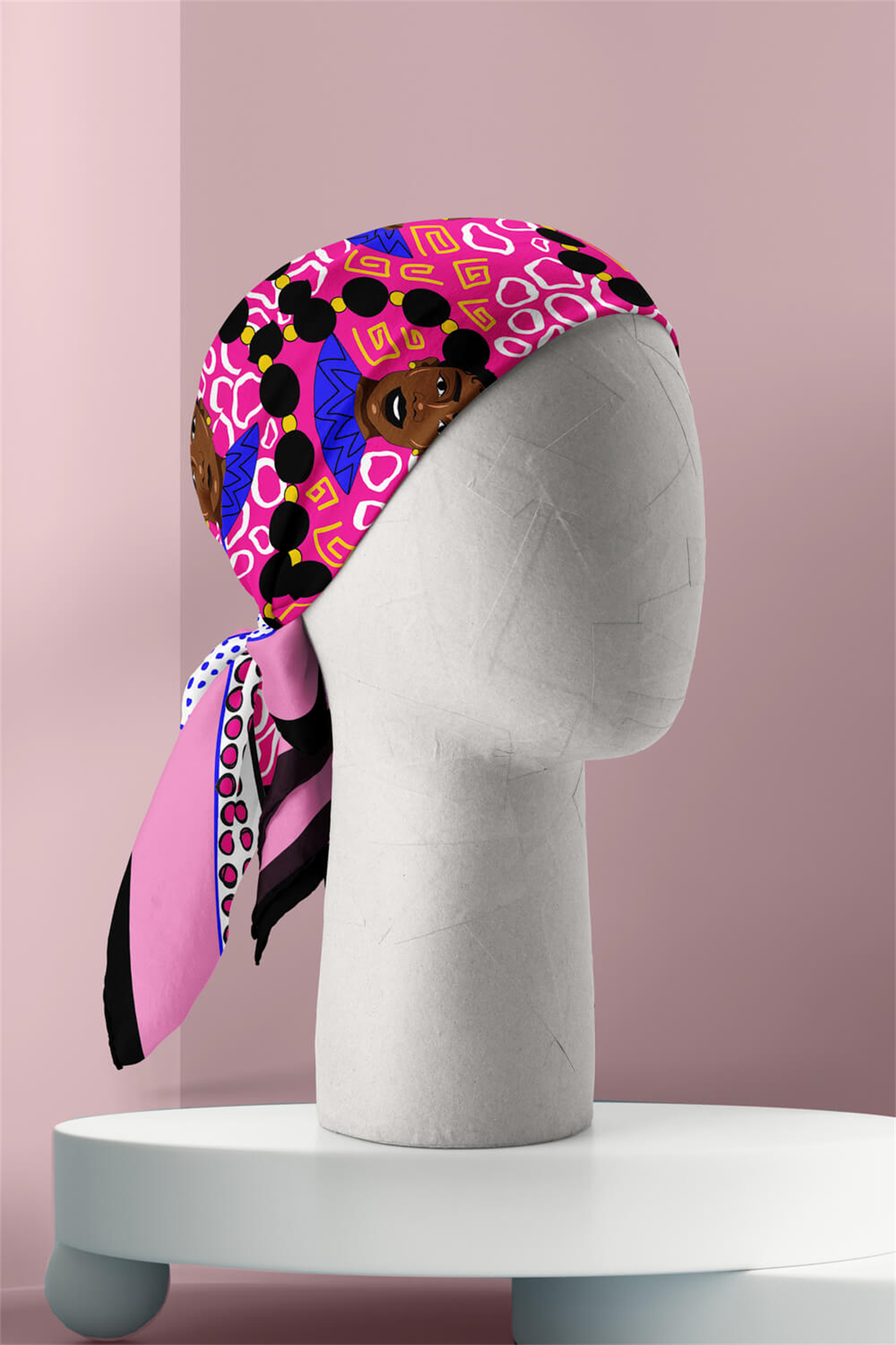 F60 AFRICAN WOMEN TASARIM BANDANA