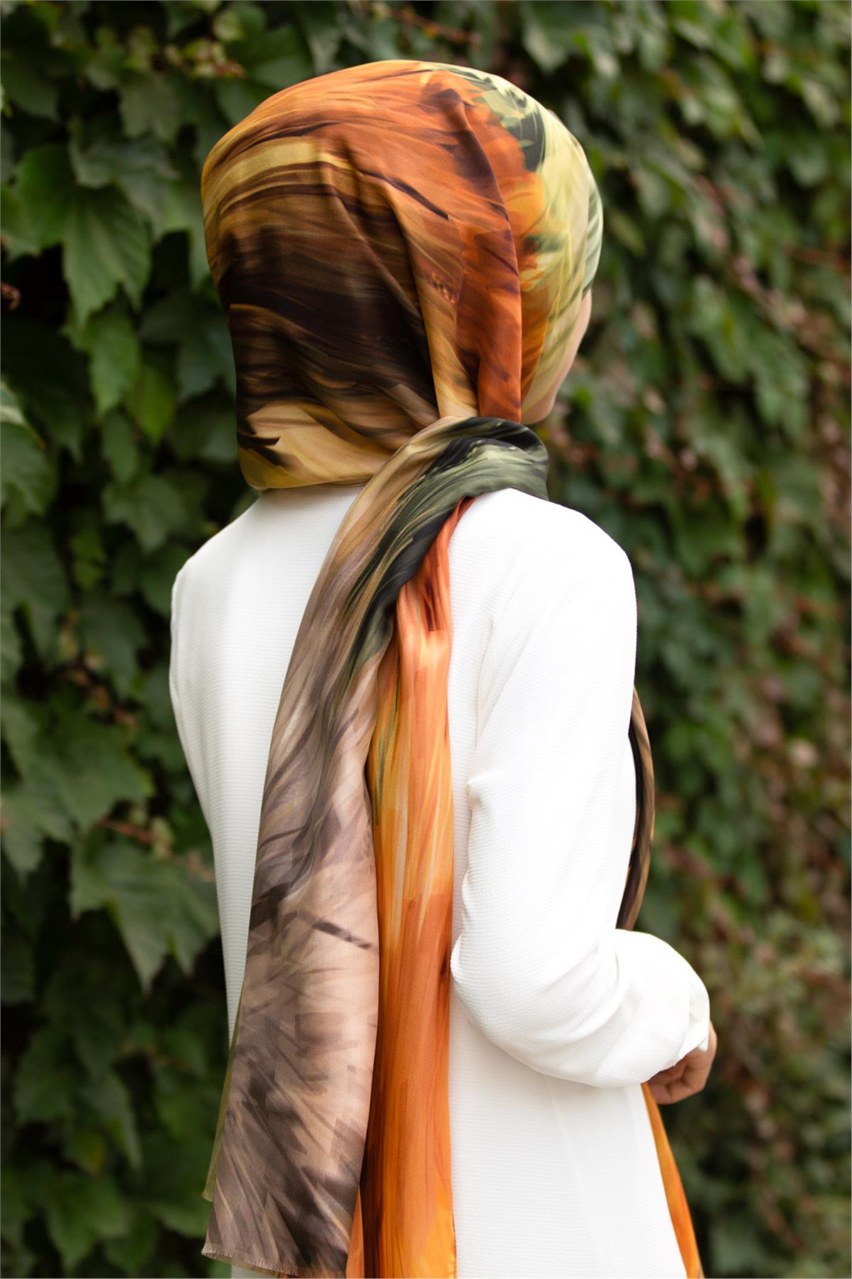 % 100 İPEK FRESH ŞAL