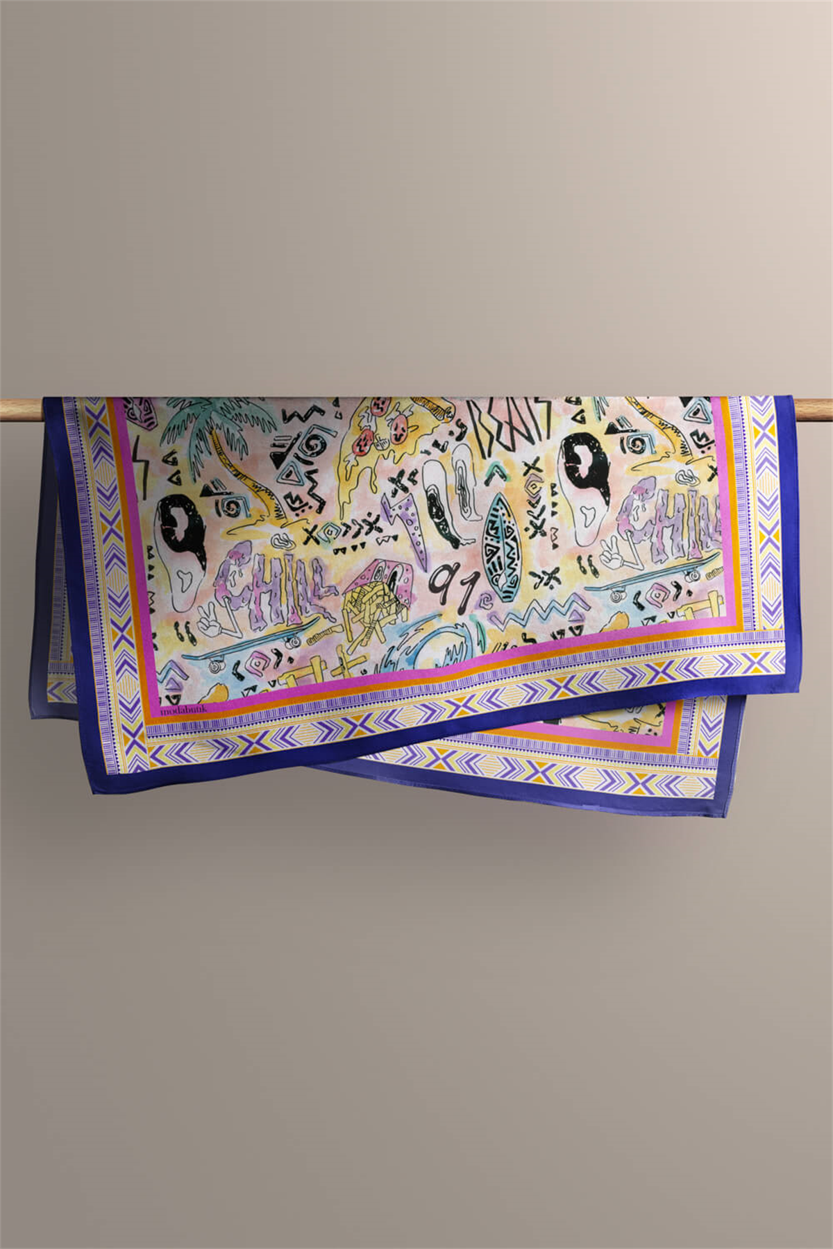 H15 KADIN DESEN BANDANA DG-342