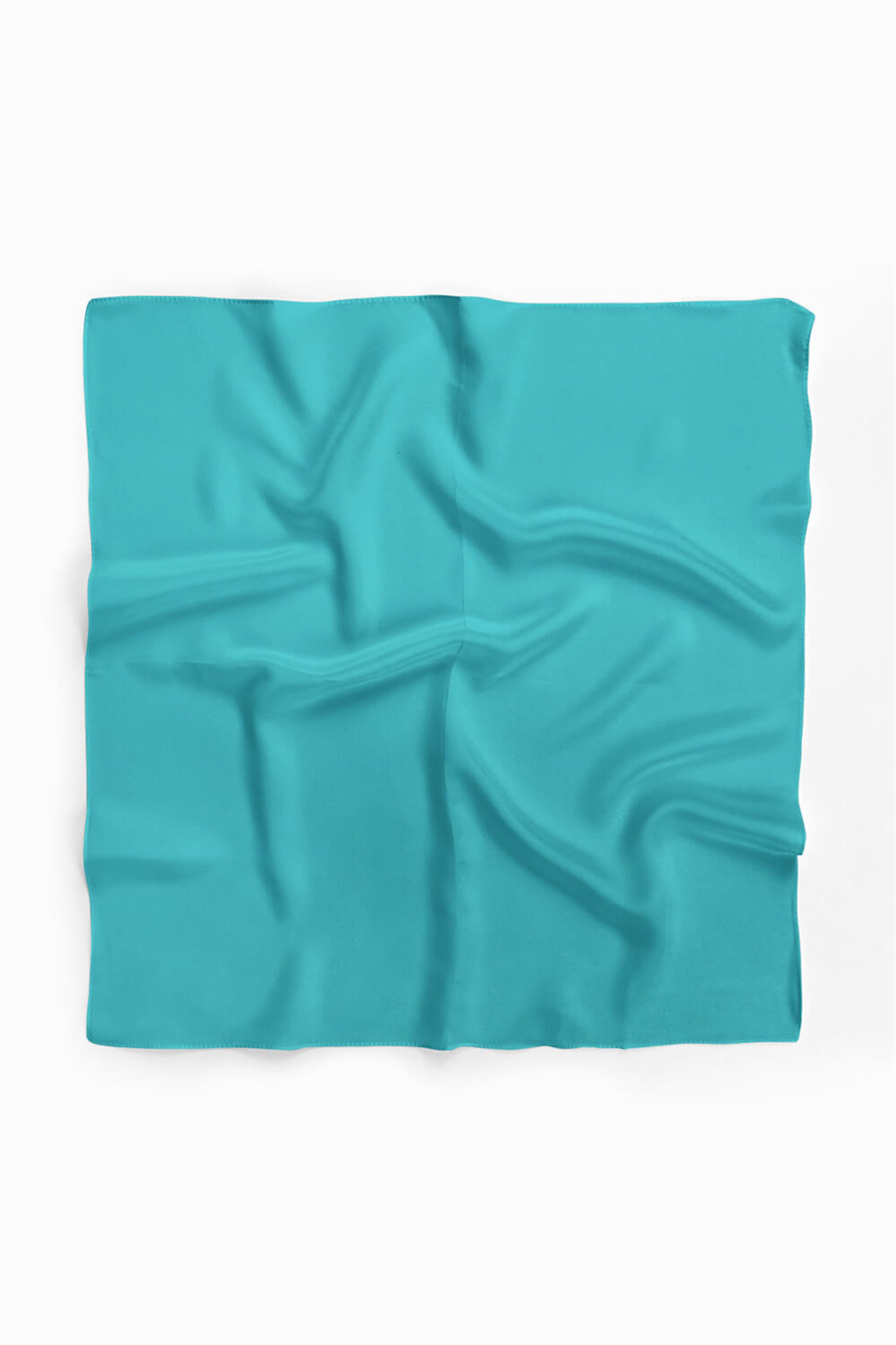 Şifon Turkuaz Bandana