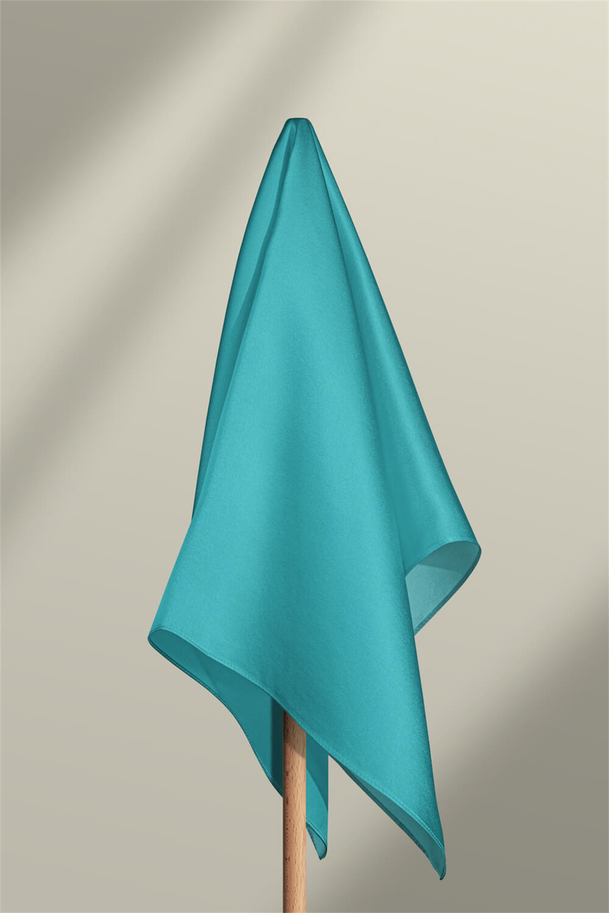 Şifon Turkuaz Bandana