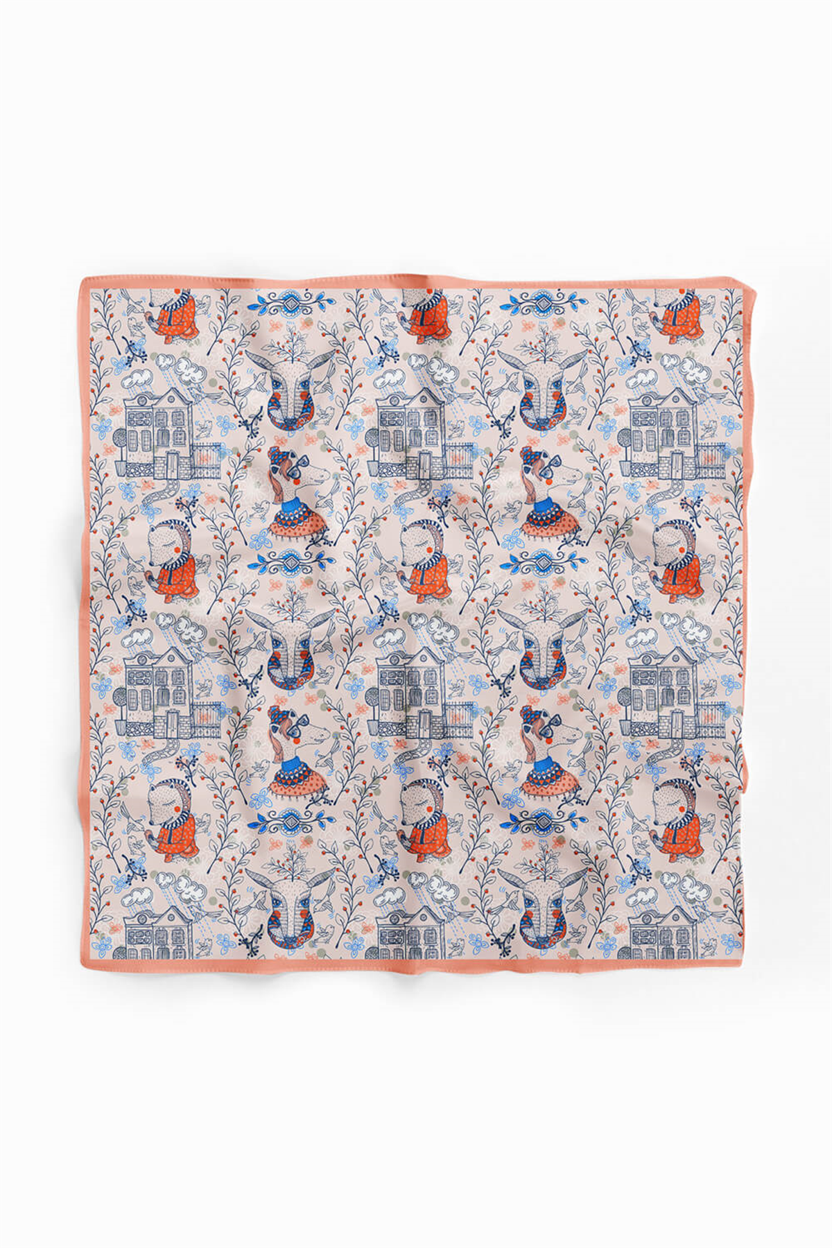 A32 Modabutik Geyik Desenli Bandana