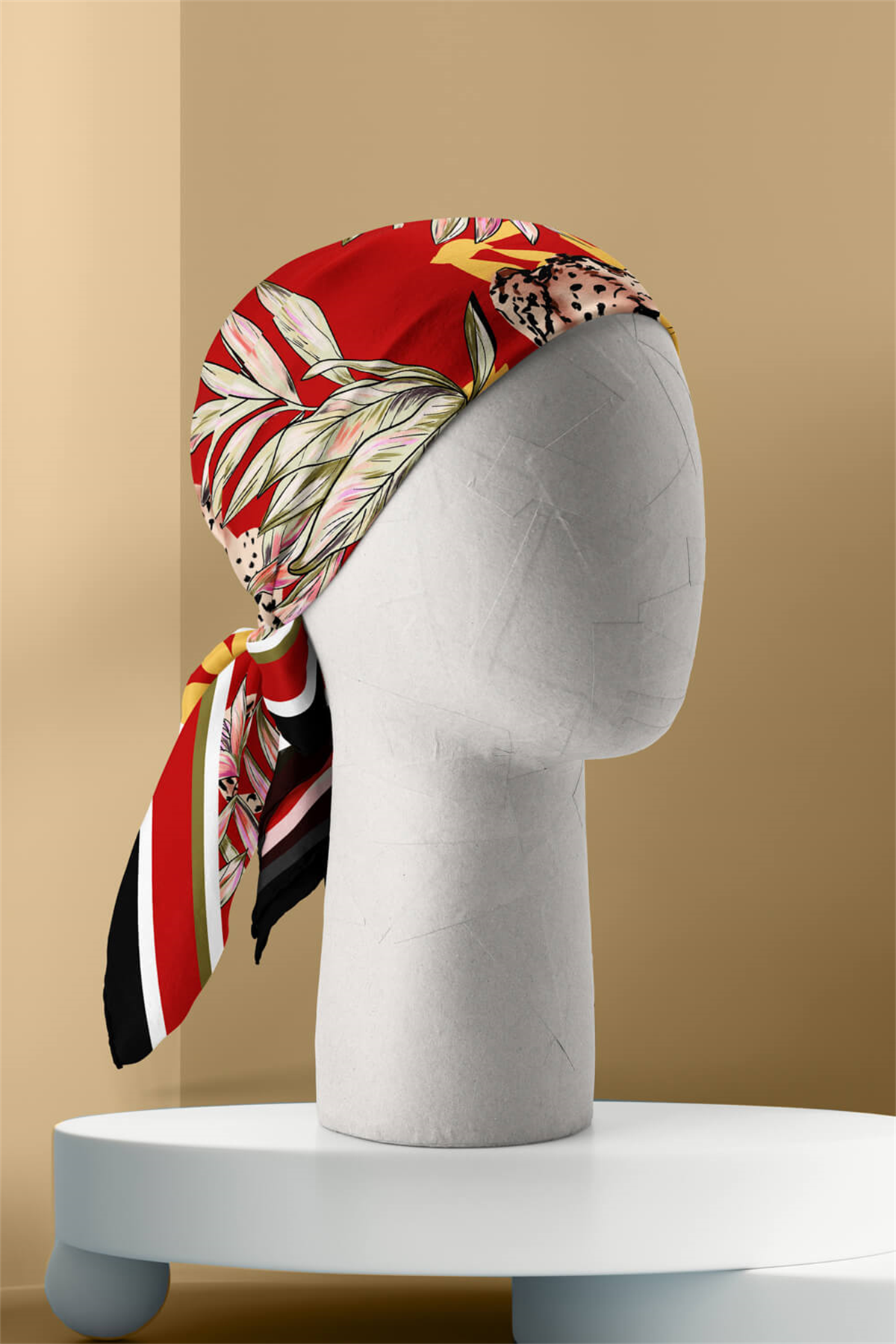 B111 ORIANTAL TROPIC TASARIM BANDANA