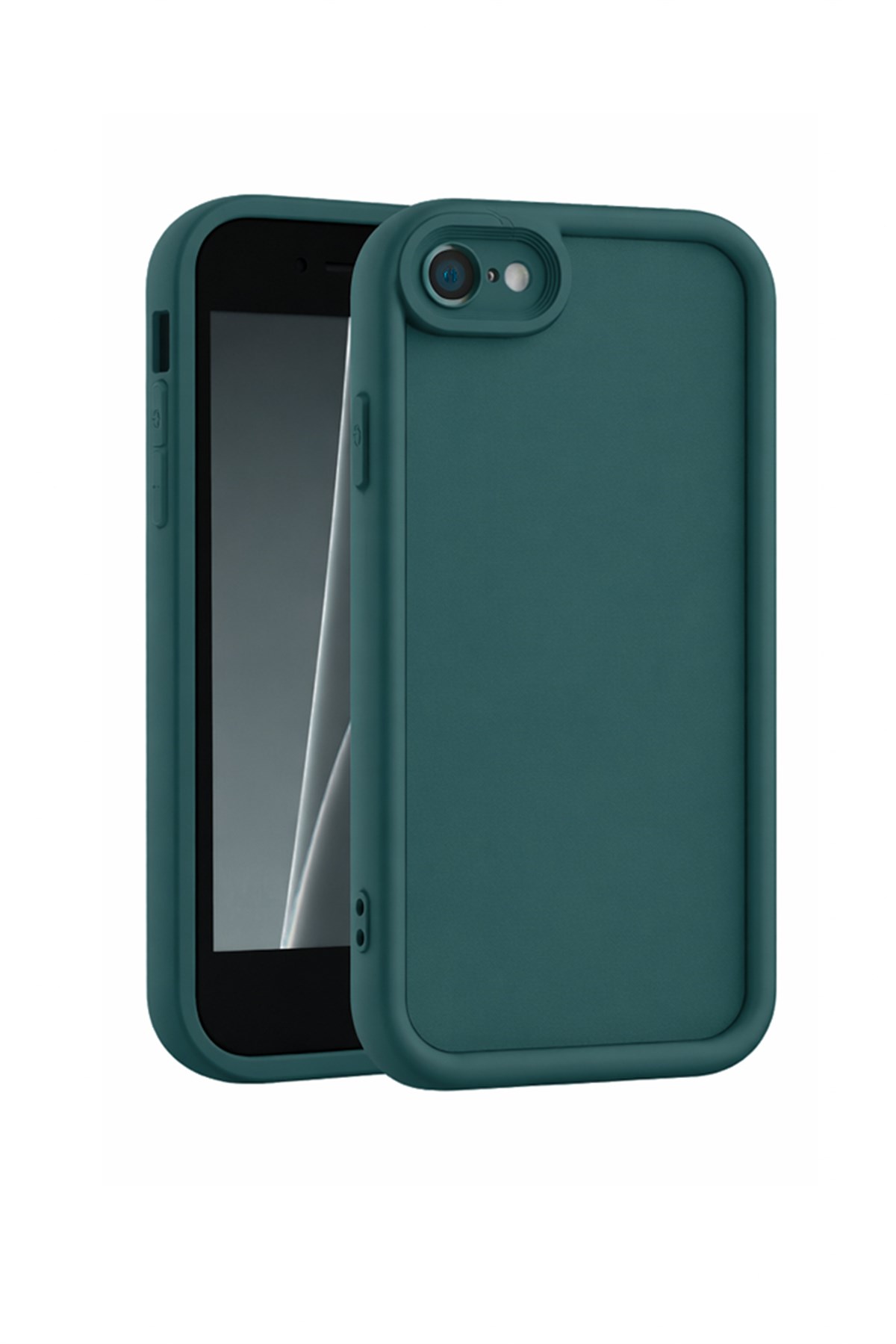 iPhone 7 / iPhone 8 / iPhone SE2 / iPhone SE3 Kılıf – Kamera Çıkıntılı – Mat Silikon Telefon Kılıfı