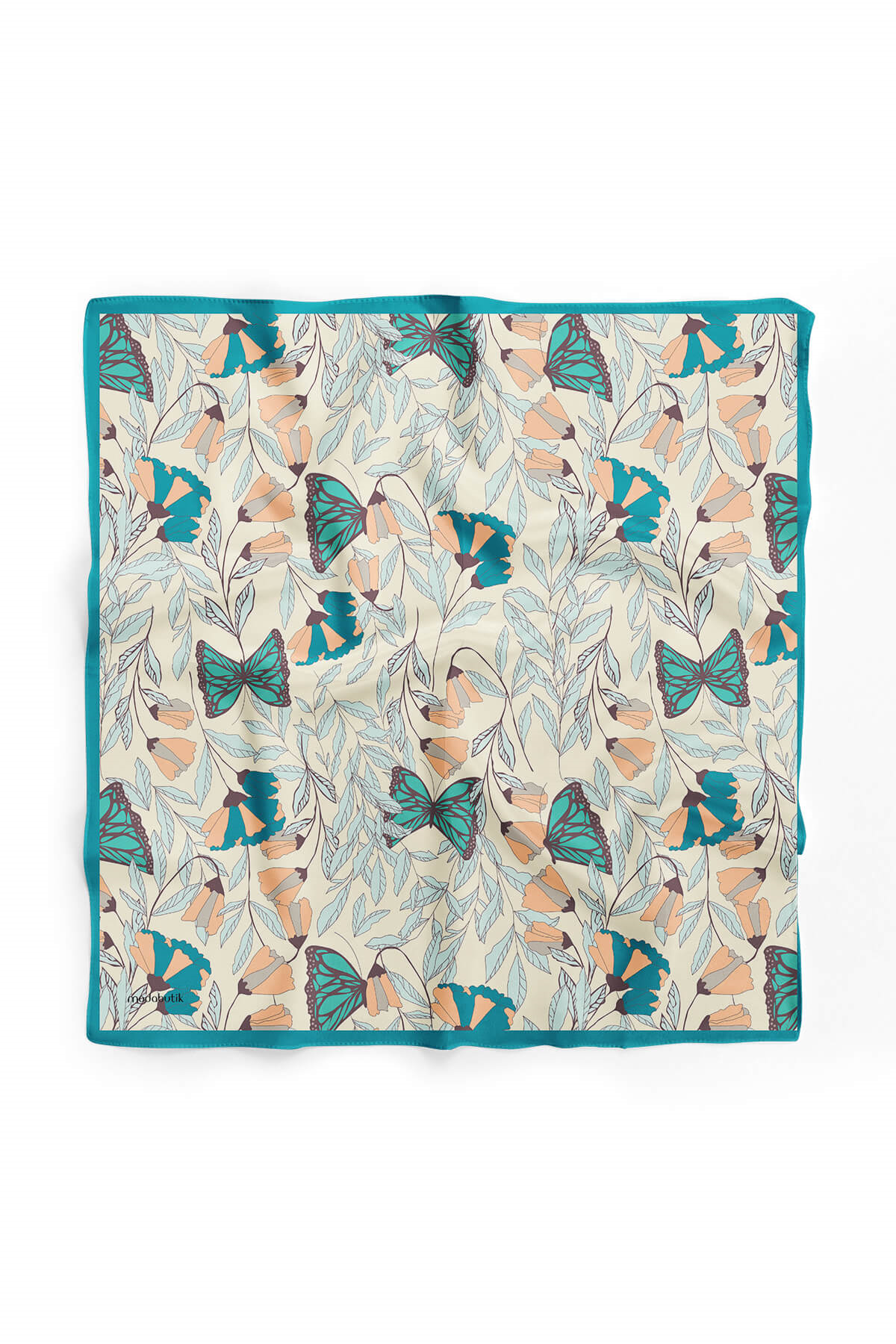 A119 Modabutik Kelebek Desenli Bandana