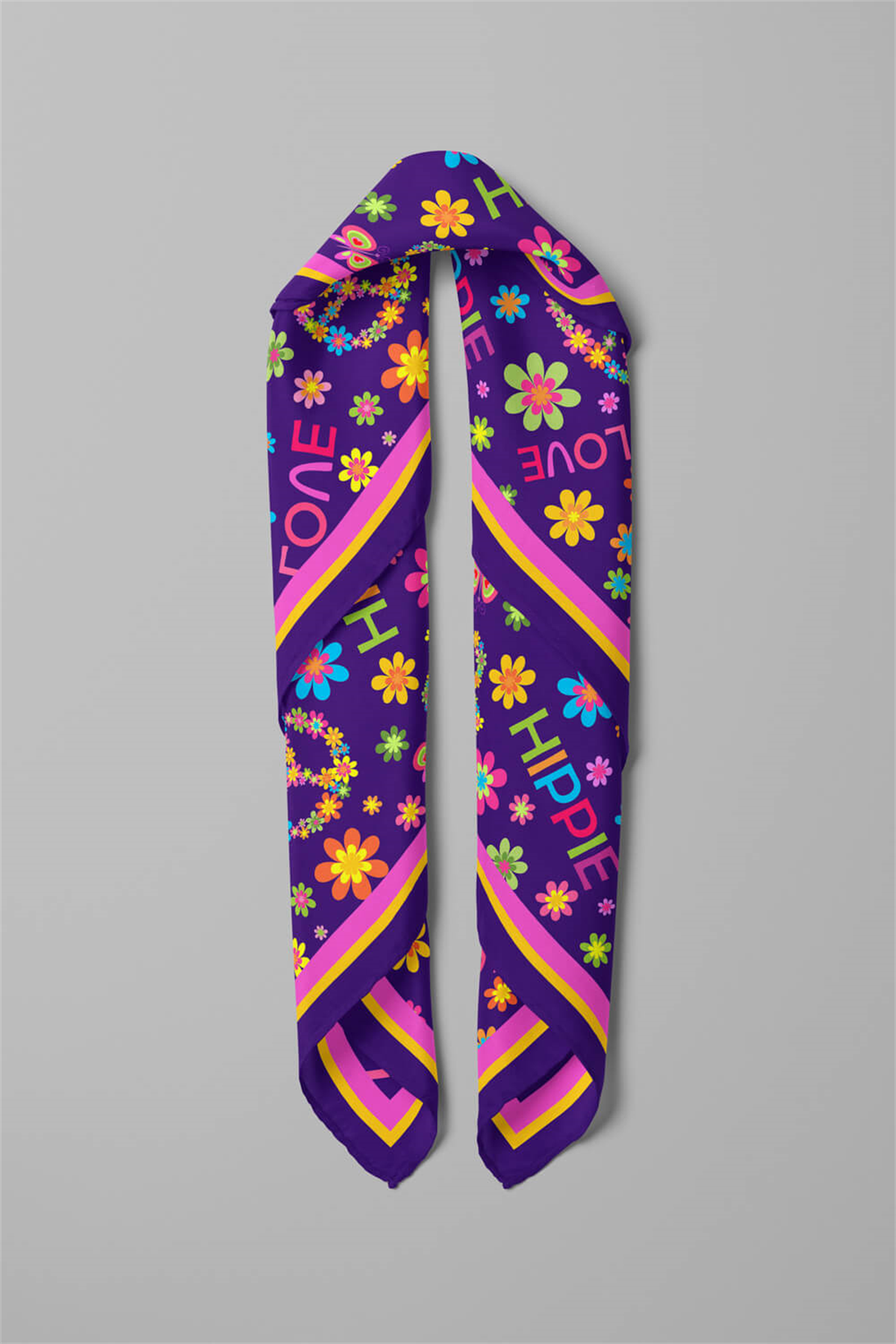 E57 Modabutik Peace Bandana