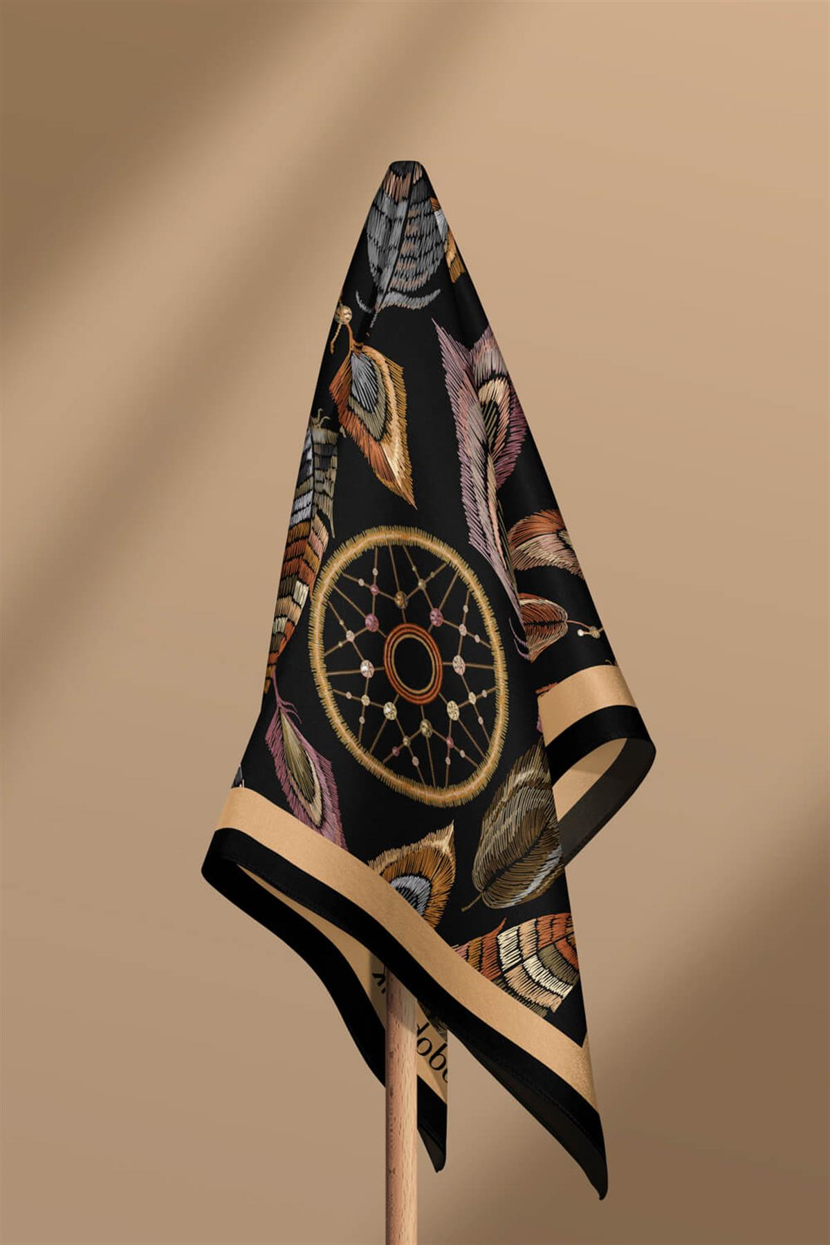 E19 Modabutik Tüy Desenli Bandana