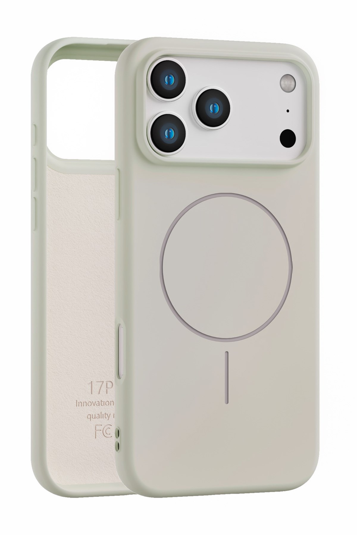 iPhone 17 Pro Max Uyumlu İçi Kadife Magsafe Wireless Şarj Telefon Kılıfı
