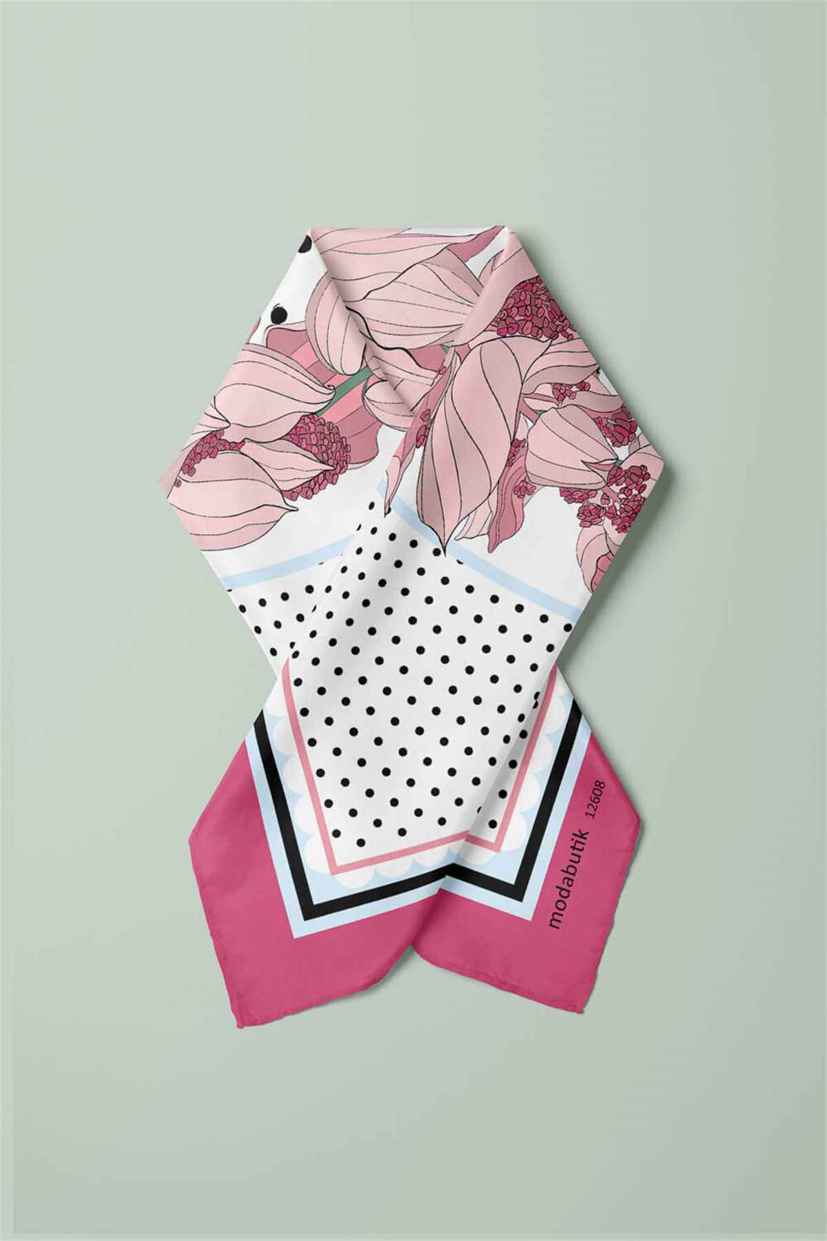 F78 DELICATE FLOWERS BANDANA