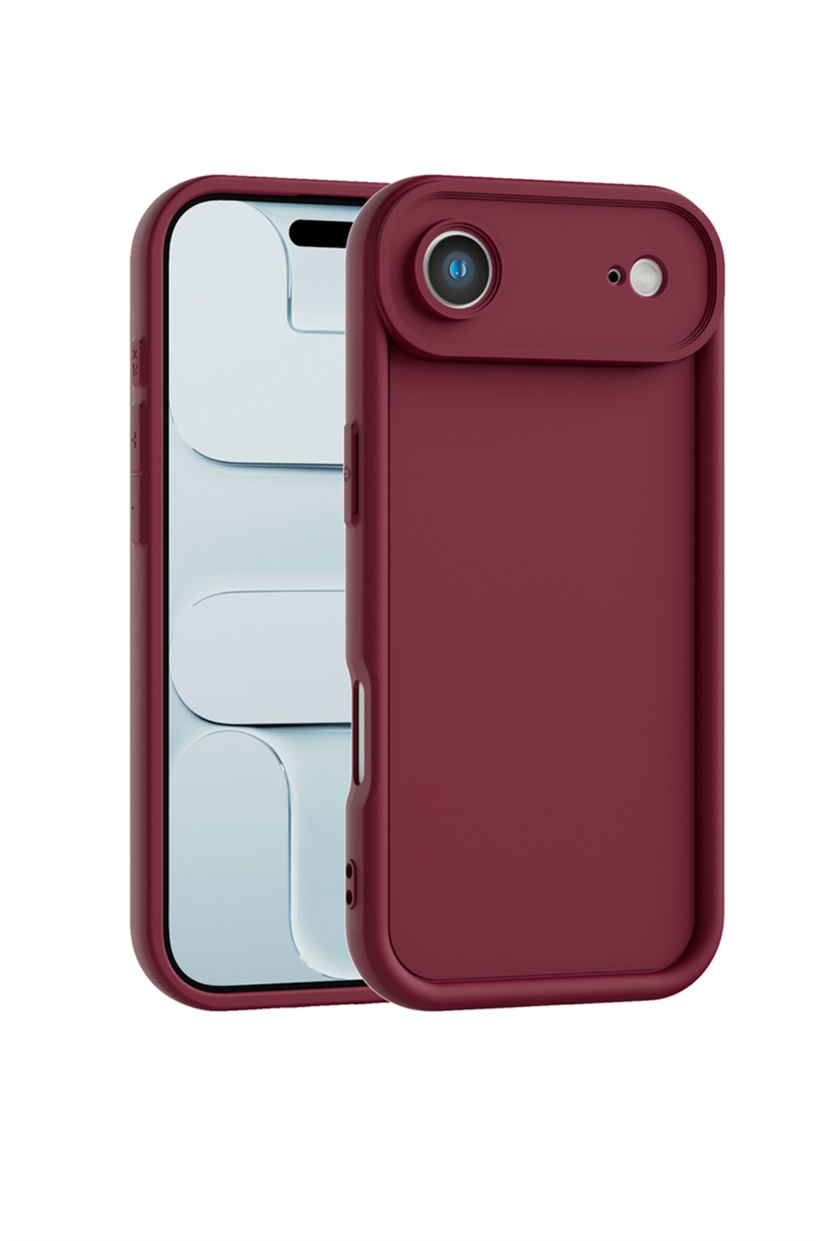 iPhone 17 Air Kılıf – Kamera Çıkıntılı – Mat Silikon Telefon Kılıfı