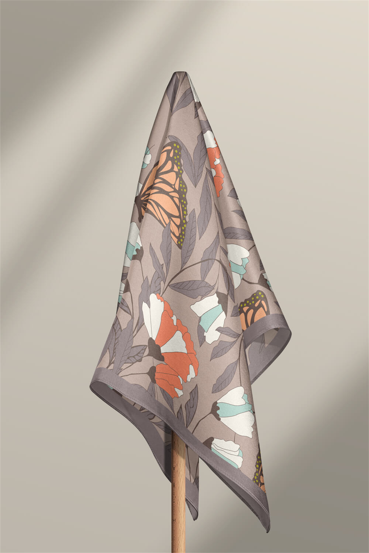 Z26 Modabutik Kelebek Desenli Bandana