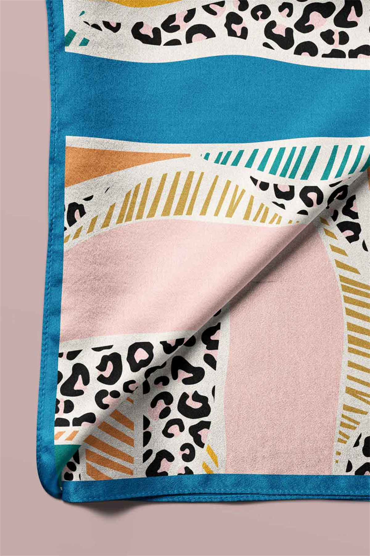 100% Silk Headscarf for Women - 22