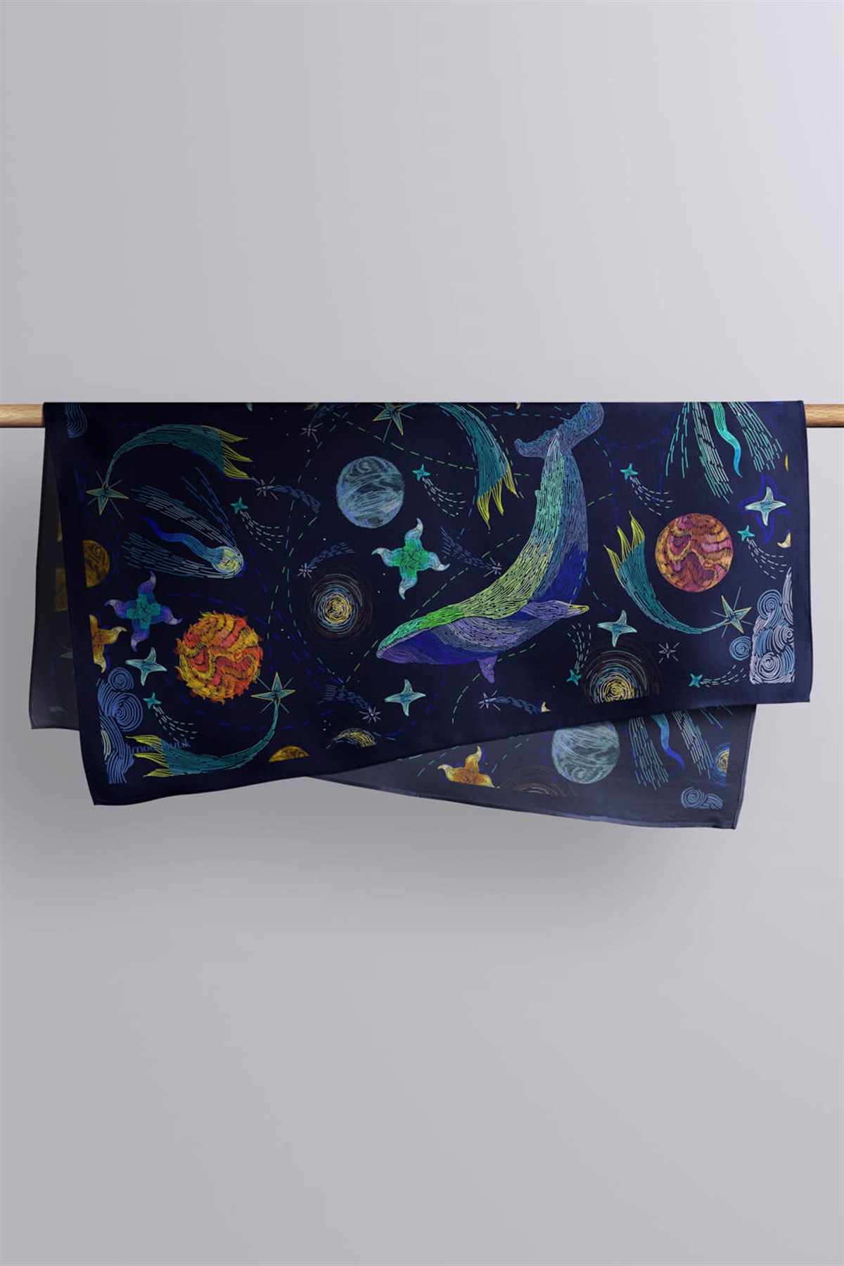 Violla Balina Desenli Bandana