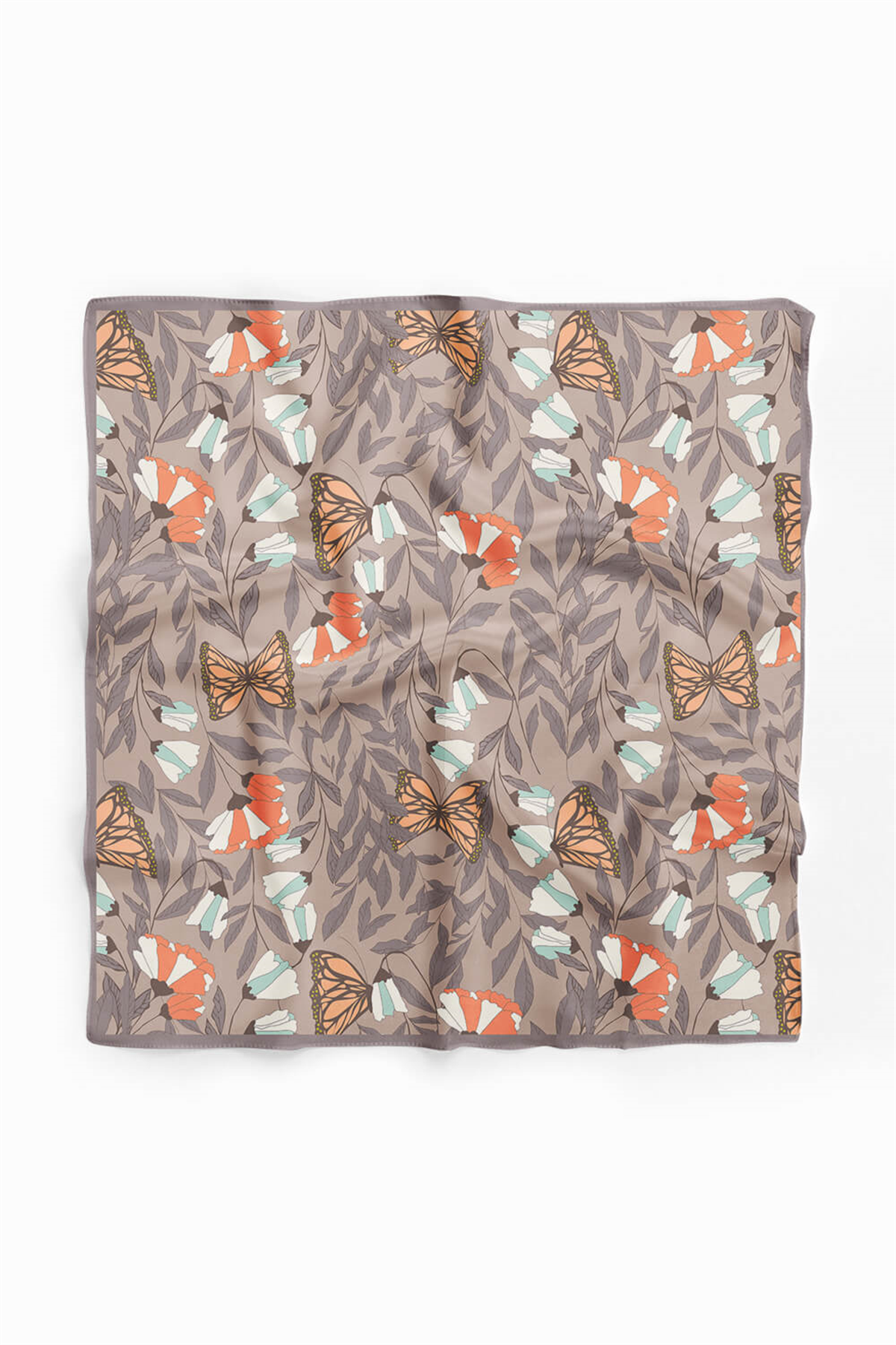 Z26 Modabutik Kelebek Desenli Bandana