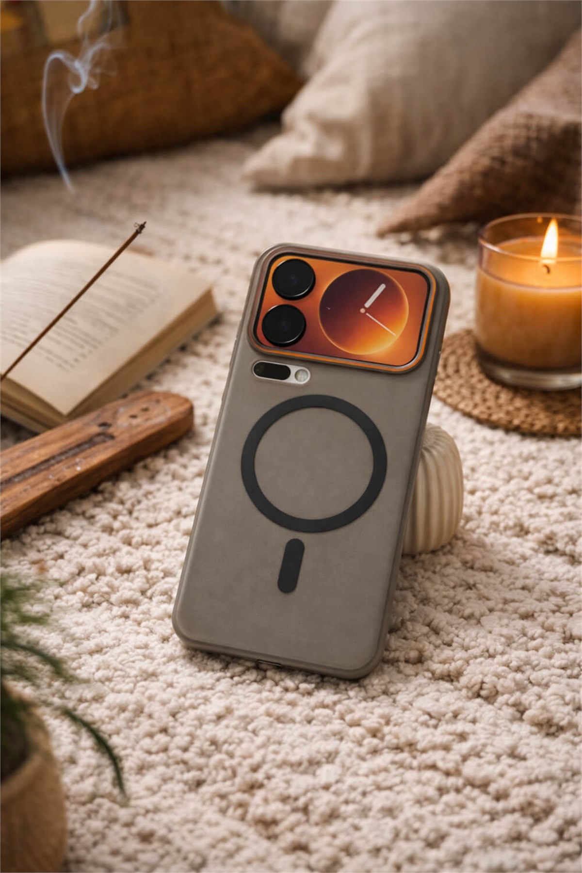 Mi 17 Pro Kılıf – MagSafe Uyumlu – Mat Sert Arka Kapak Telefon Kılıfı
