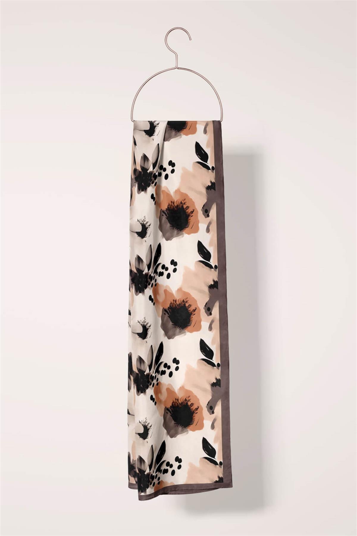 Modabutik Çiçek Desenli Fular