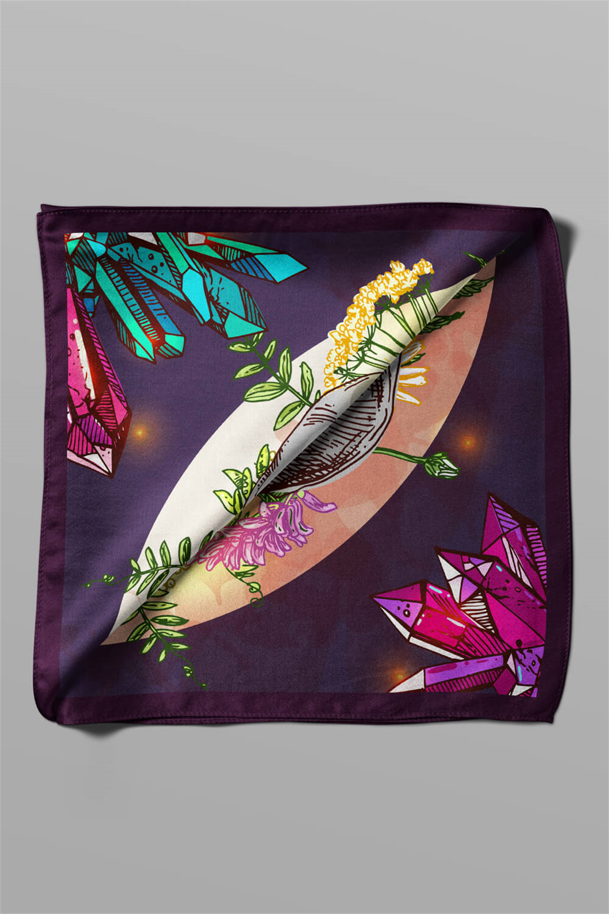 Z9 Modabutik Fil Desenli Bandana