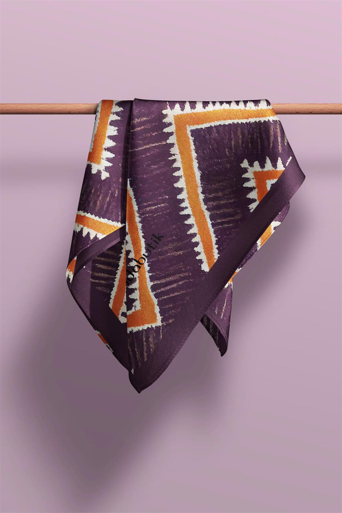 Modabutik Geometri Desenli Fular