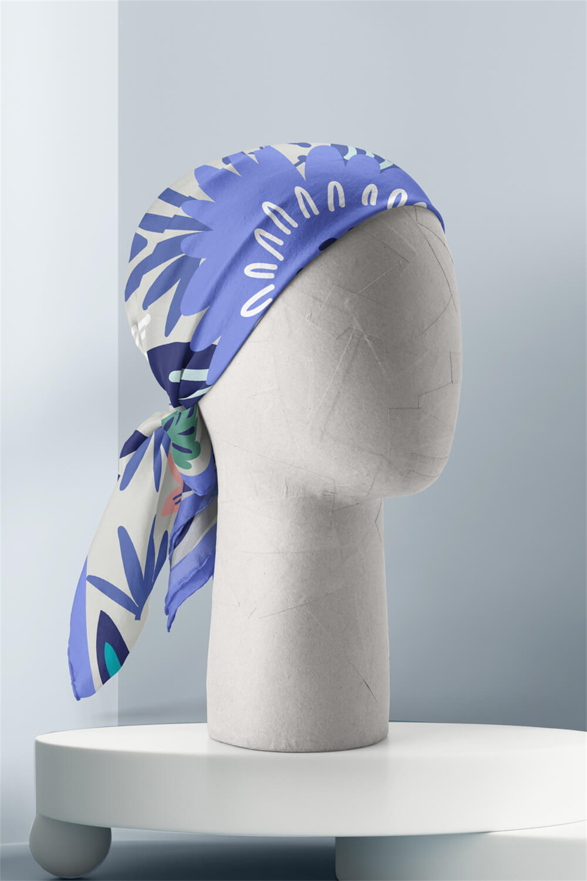 Modabutik Çiçek Desenli Bandana