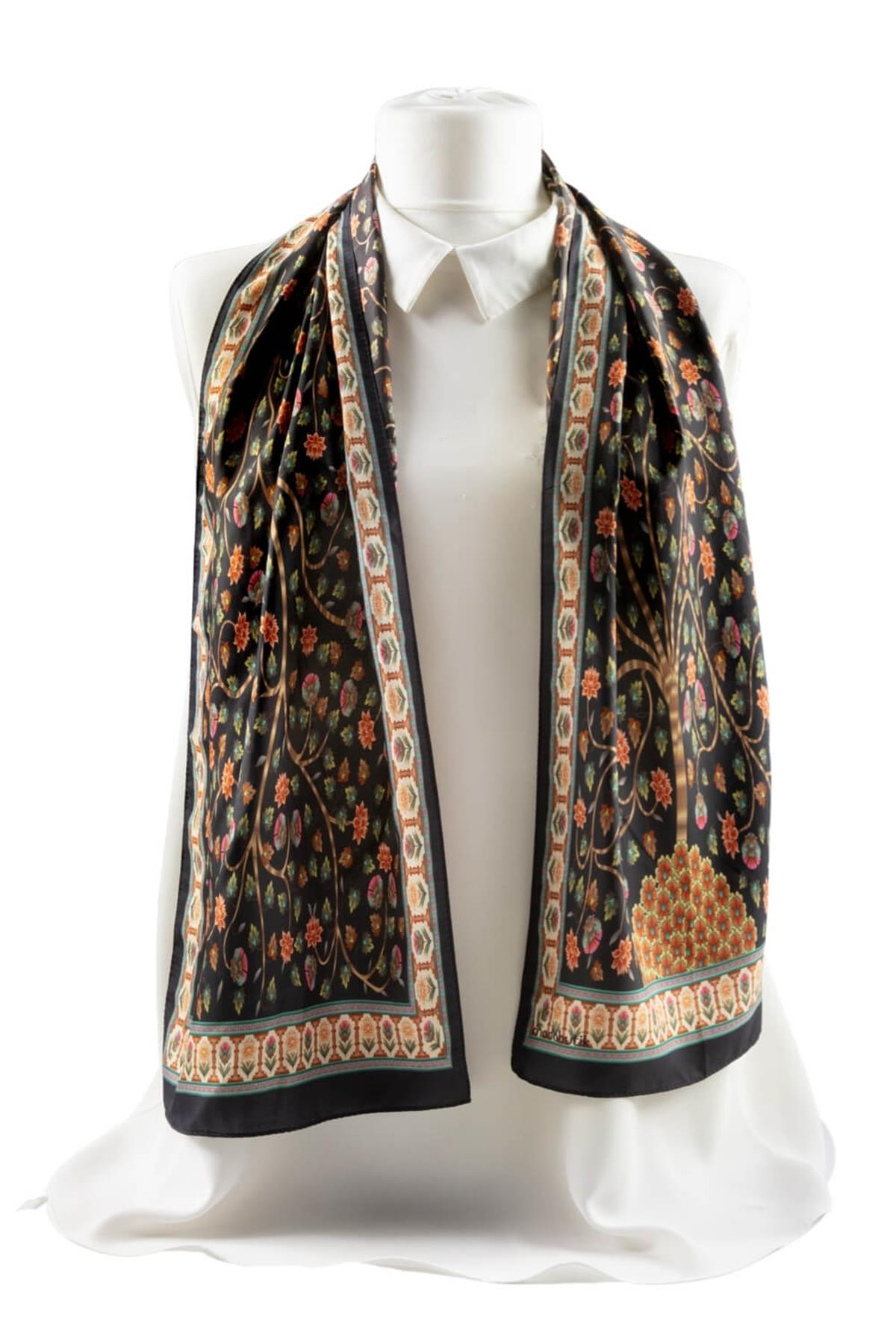 Modabutik Çiçek Desenli Kadın Fular