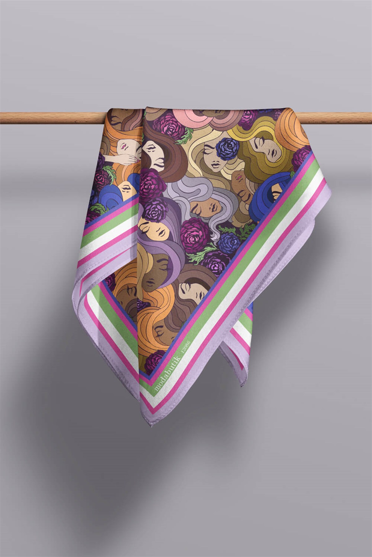 Violla F95 MODERN WOMEN TASARIMLI BANDANA DG12086
