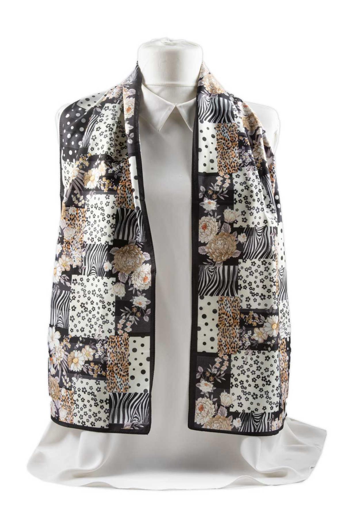 Modabutik Çiçek Desenli Fular