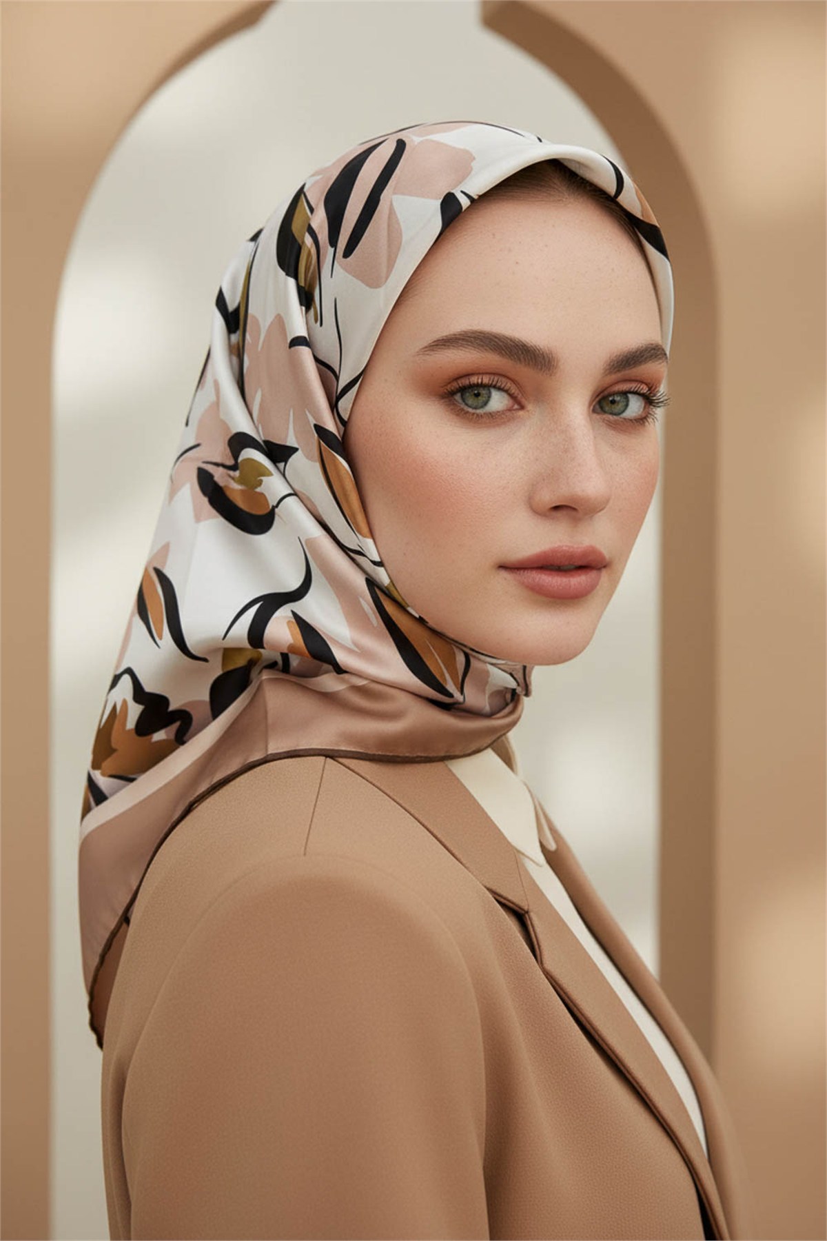Rayon Eşarp (İpek İçermez)