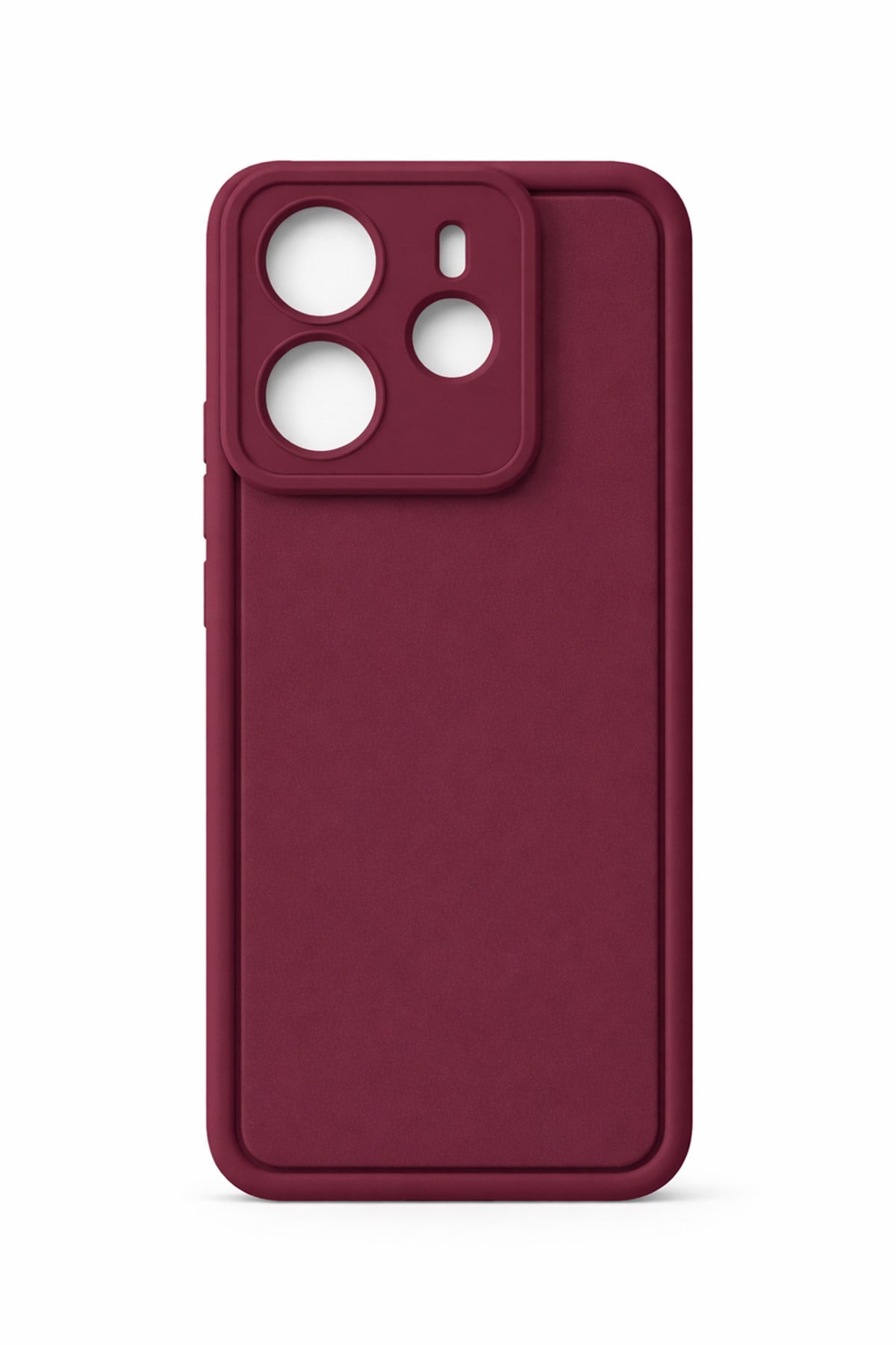 mi Redmi Note 14 Uyumlu Kamera Çıkıntılı Mat Silikon Telefon Kılıfı
