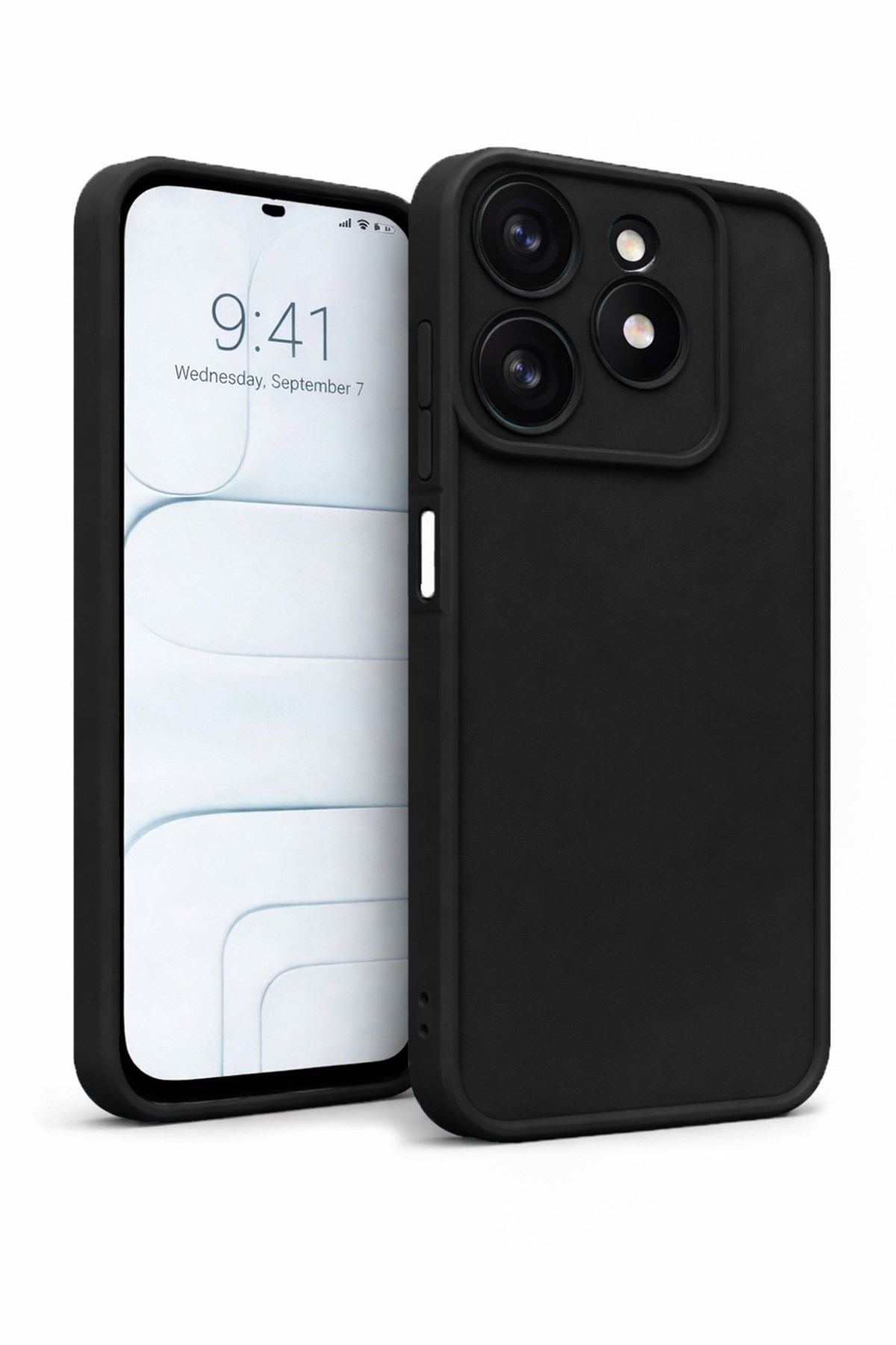 Tecno Spark10Pro / 4G Kılıf – Kamera Çıkıntılı – Mat Silikon Telefon Kılıfı