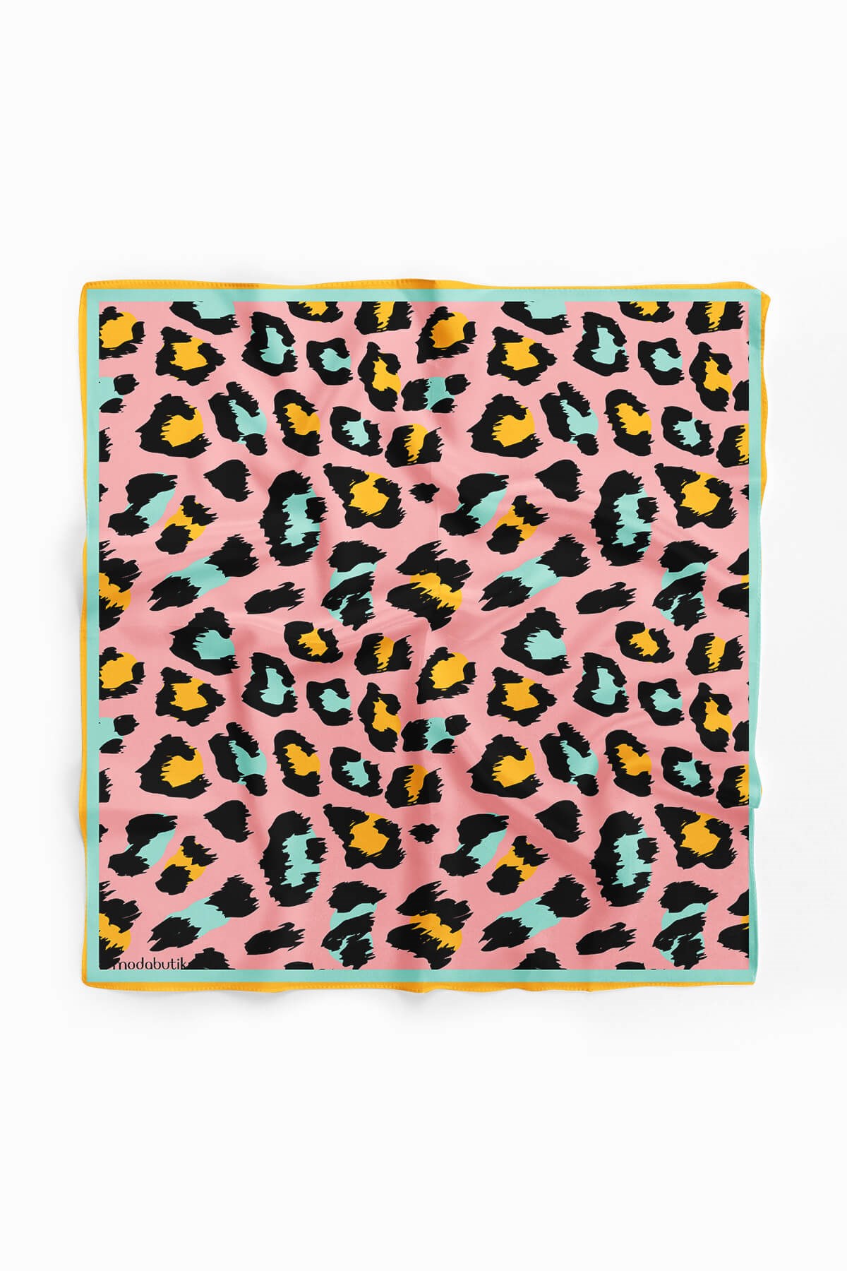A84 Violla Leopar Desenli Bandana
