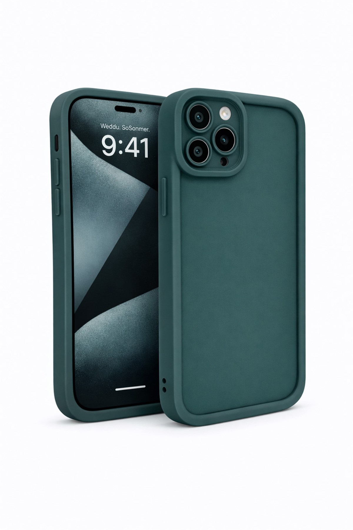 iPhone 11 PRO MAX Uyumlu Kamera Çıkıntılı Mat Silikon Telefon Kılıfı