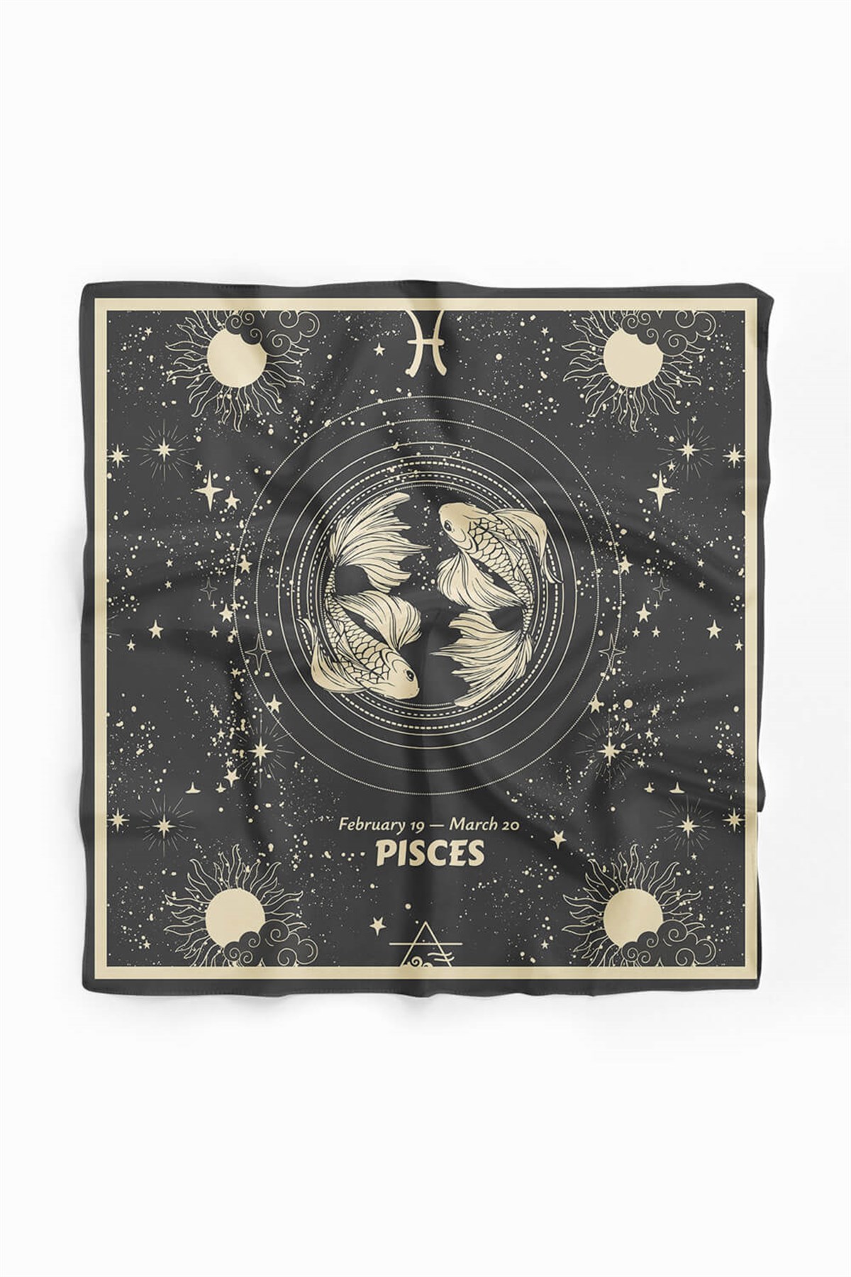 A37 Violla Balık Burcu Bandana