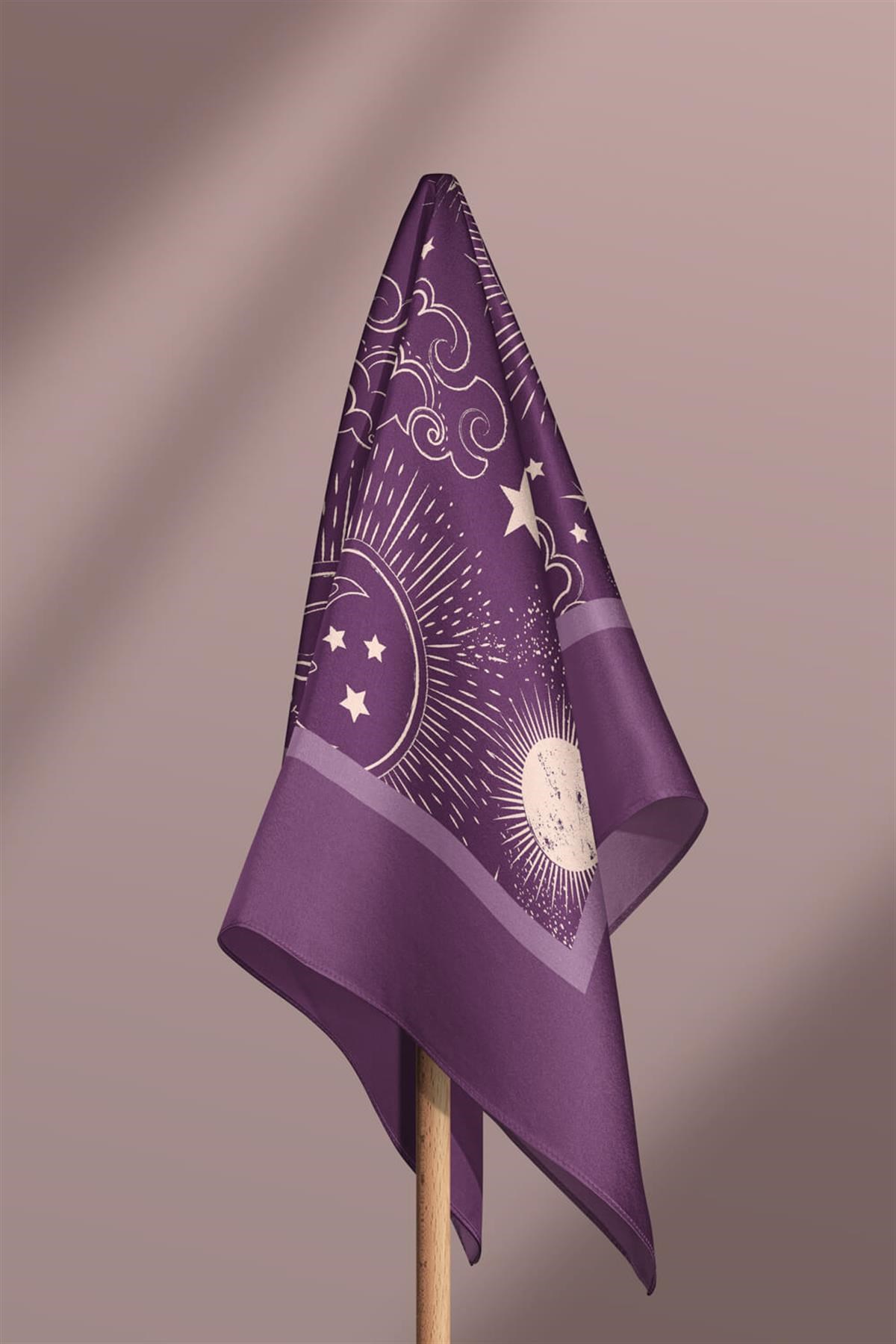 Z88 Violla Moon Desenli Bandana