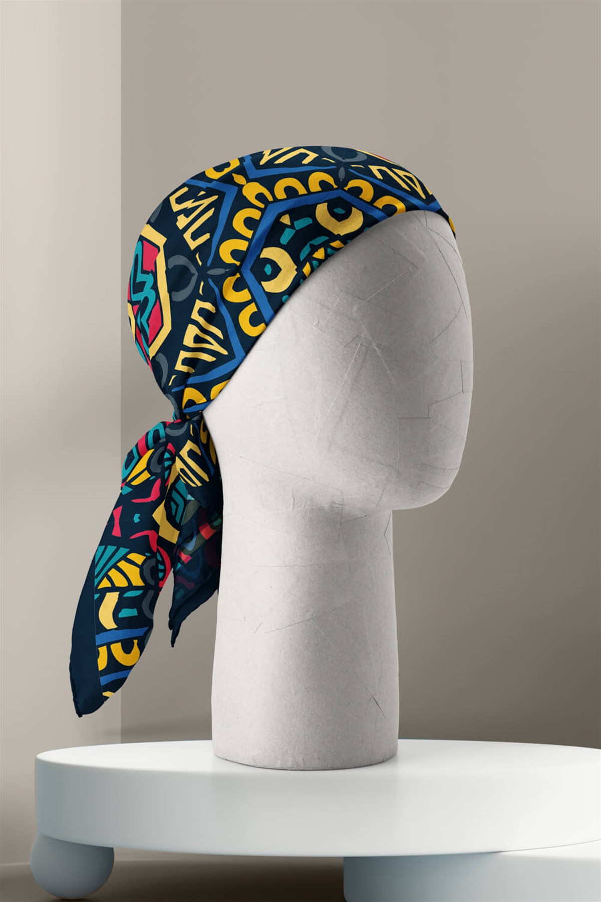 A114 Violla Etnik Desenli Bandana