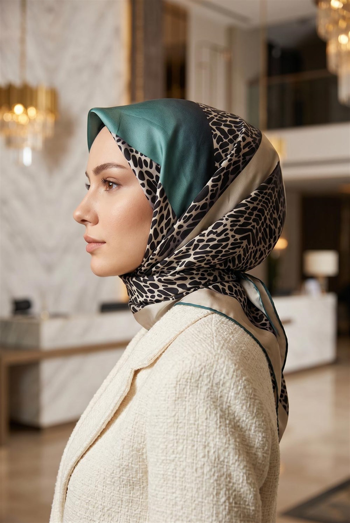Twill İpek Eşarp