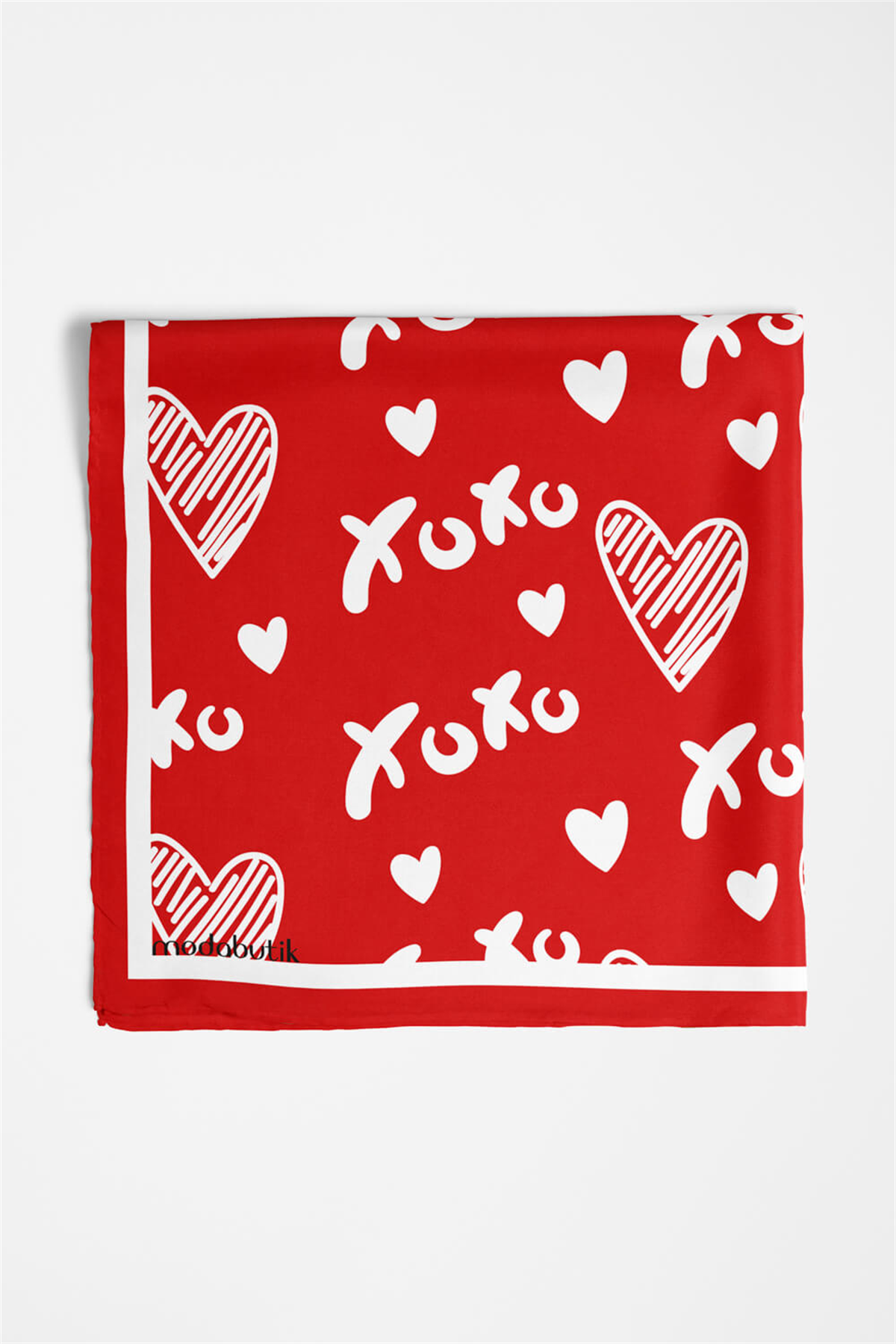 F5  Modabutik XOXO Desenli Bandana