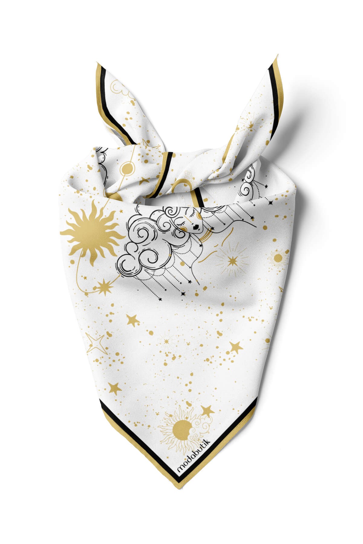 Violla Gold Star Bandana
