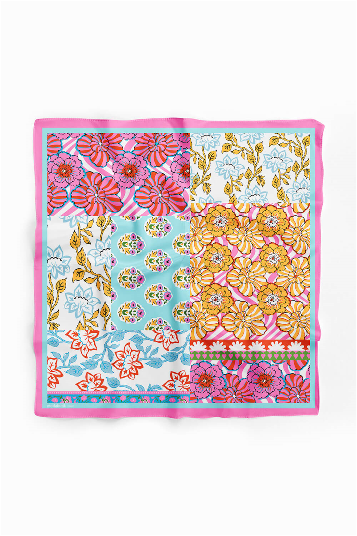 ORIANTAL PATCHWORK BANDANA