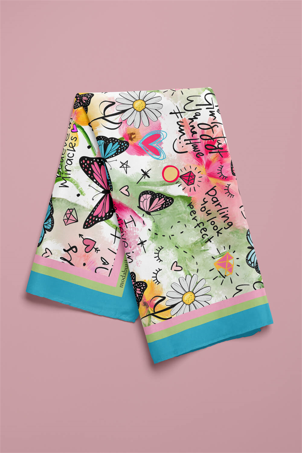 KADIN DESENLİ BANDANA