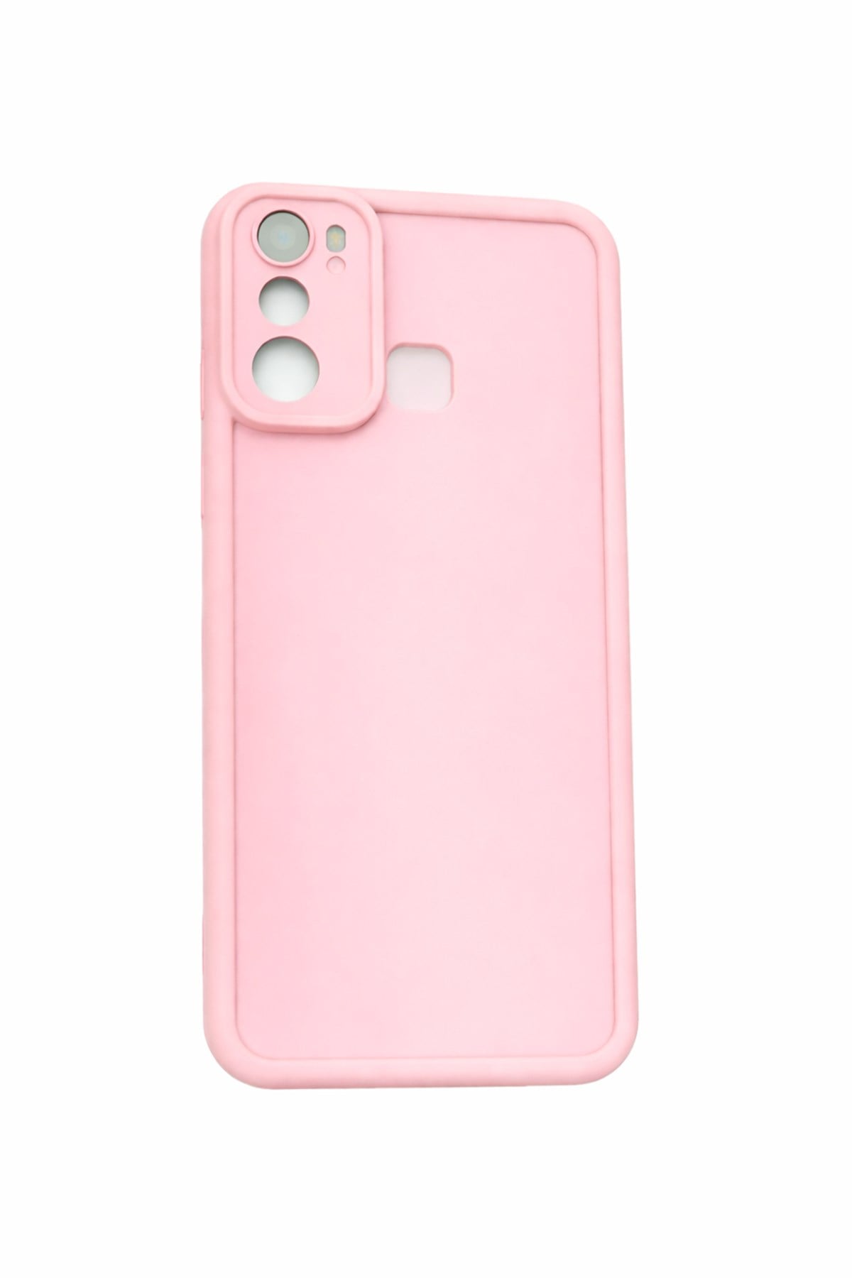 infinix Hot20Play Uyumlu Kamera Çıkıntılı Mat Silikon Telefon Kılıfı