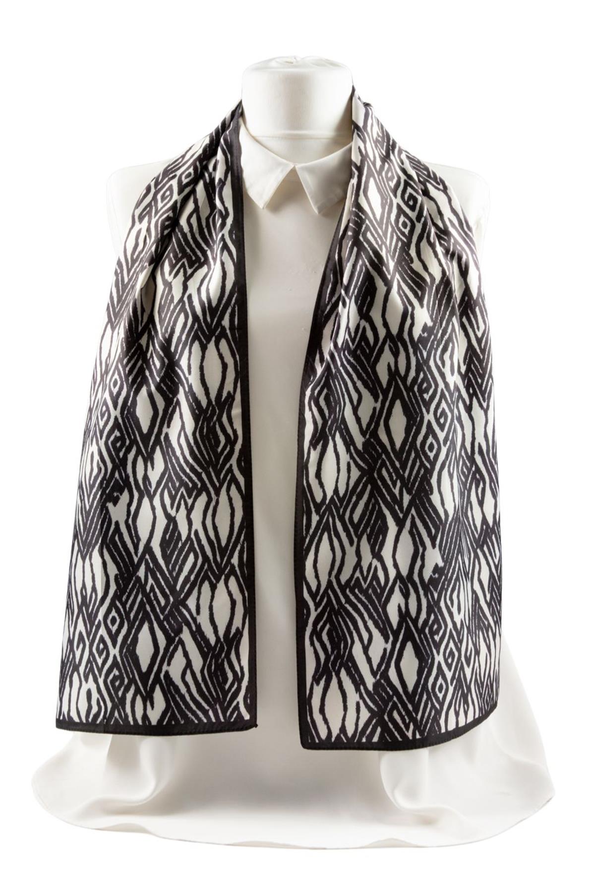 Modabutik Geometri Desenli Fular