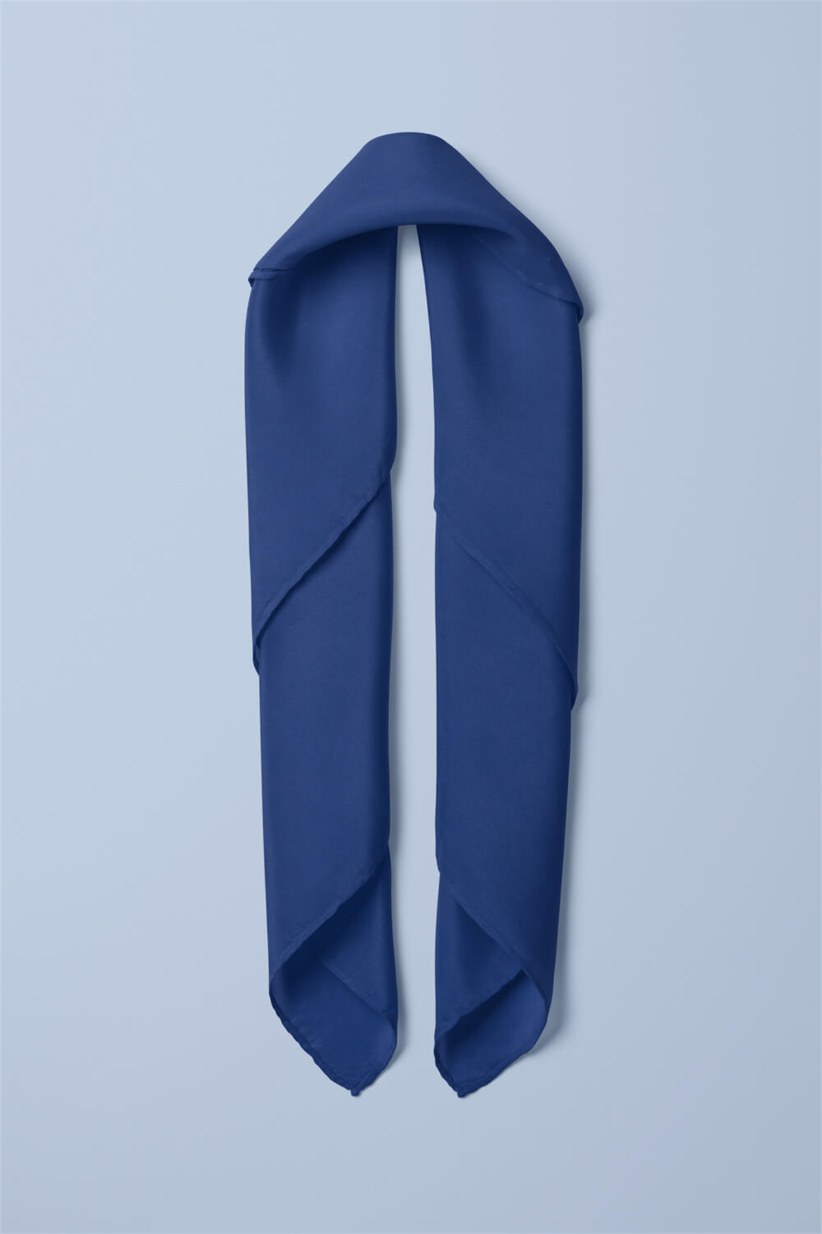 Şifon Saks Bandana