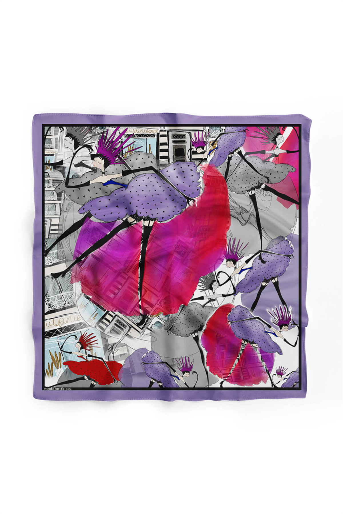 C73 KADIN DESENLİ BANDANA