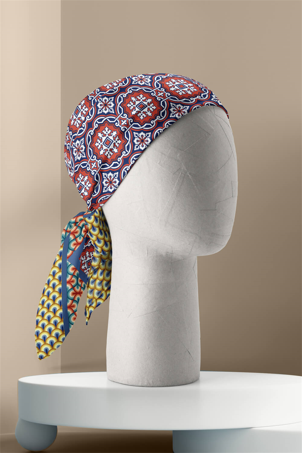 KADIN DESENLİ BANDANA DG-191