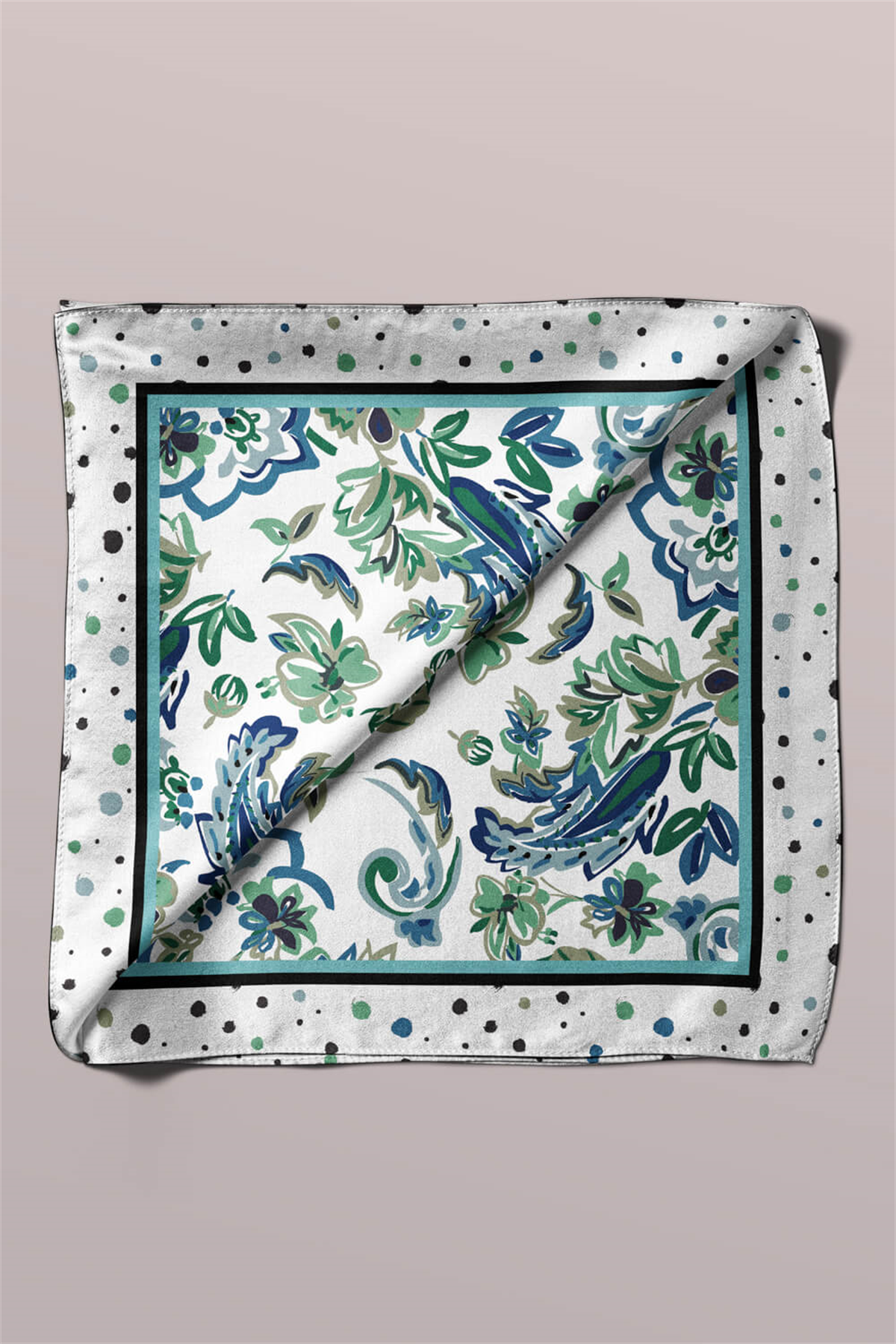 F75 GEOMETRIC ETNIC  BANDANA